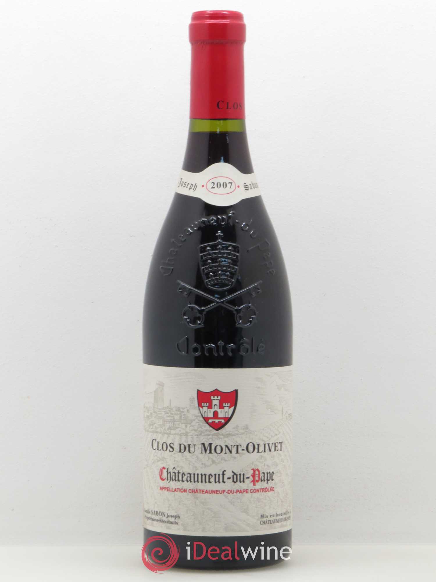 Châteauneuf-du-Pape Clos du Mont-Olivet 2007 - Lot de 1 bouteille - 0