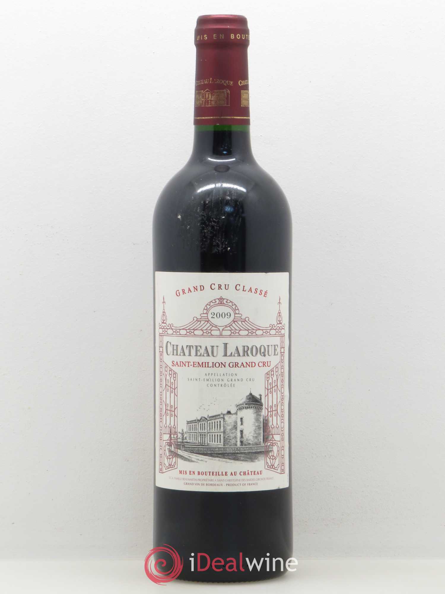 Château Laroque Grand Cru Classé (no reserve) 2009 - Lot of 1 bottle - 0