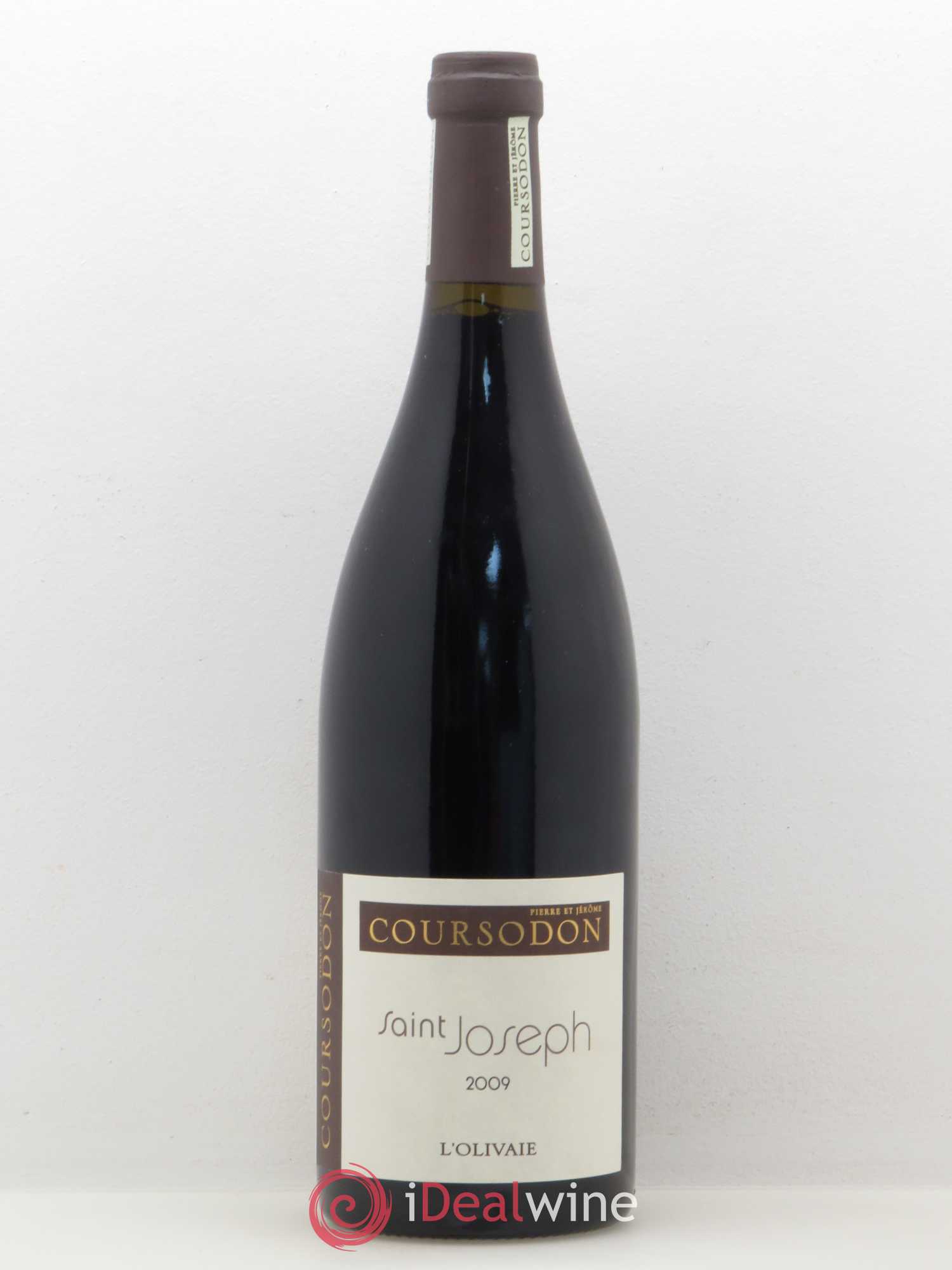 Saint-Joseph L'Olivaie Pierre et Jérôme Coursodon 2009 - Lot de 1 bouteille - 0