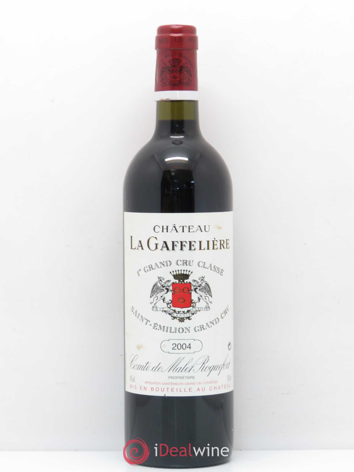 Château la Gaffelière 1er Grand Cru Classé B 2004 - Lot de 1 bouteille - 0
