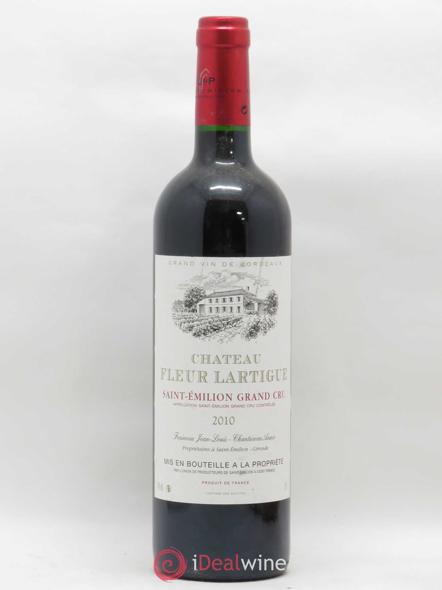 Saint-Émilion Grand Cru Fleur Lartigue (sans prix de réserve) 2010 - Posten von 1 Flasche - 0