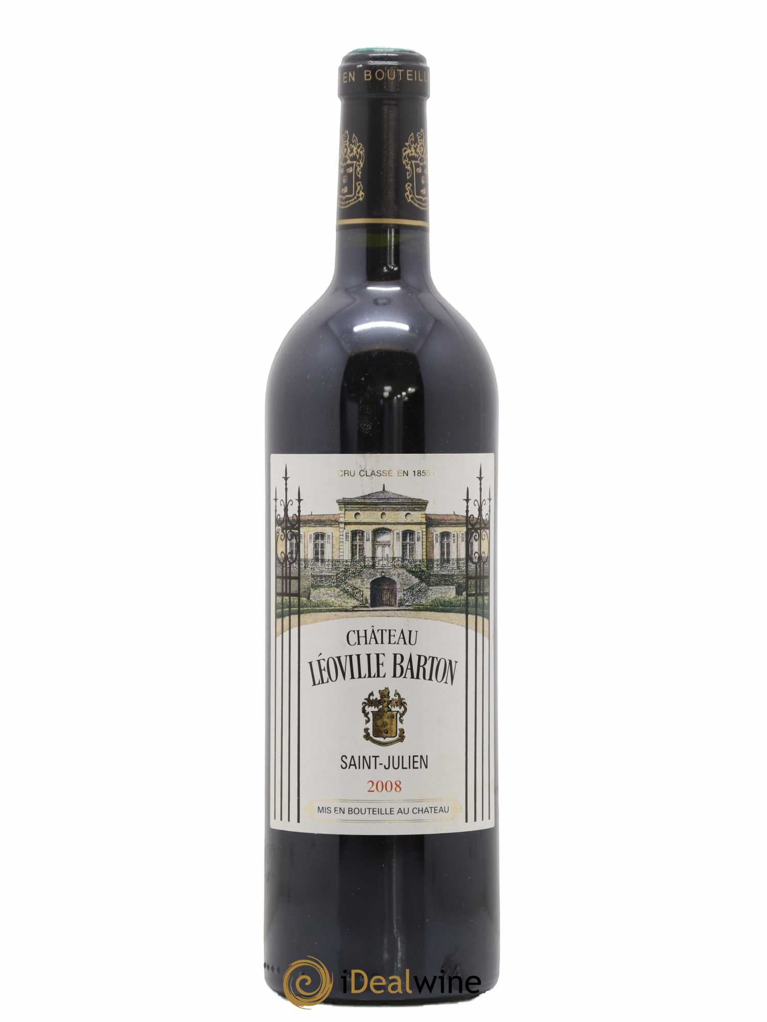 Château Léoville Barton 2ème Grand Cru Classé 2008 - Lot de 1 bouteille - 0
