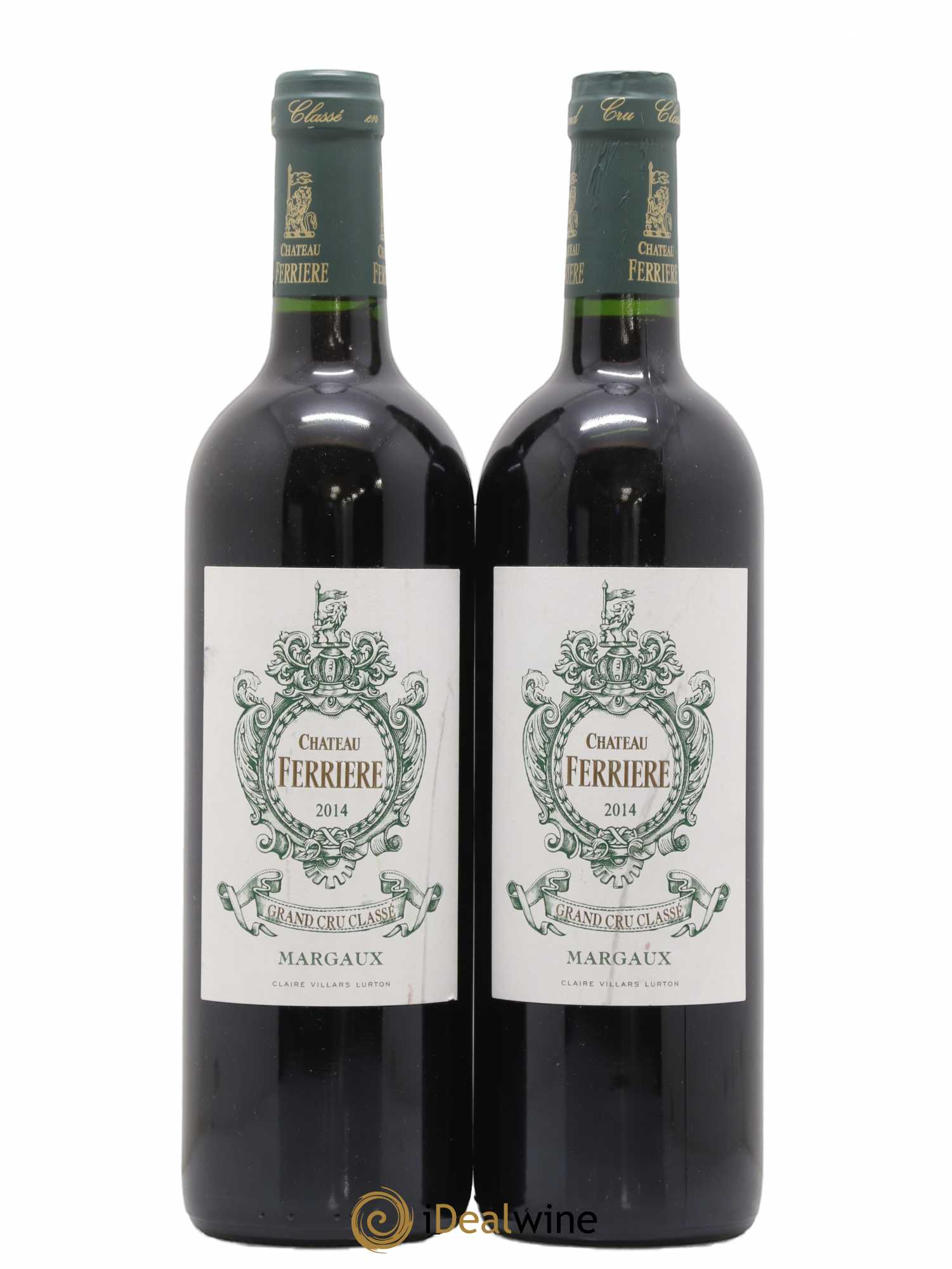 Château Ferrière 3ème Grand Cru Classé 2014 - Lot de 2 bouteilles - 0