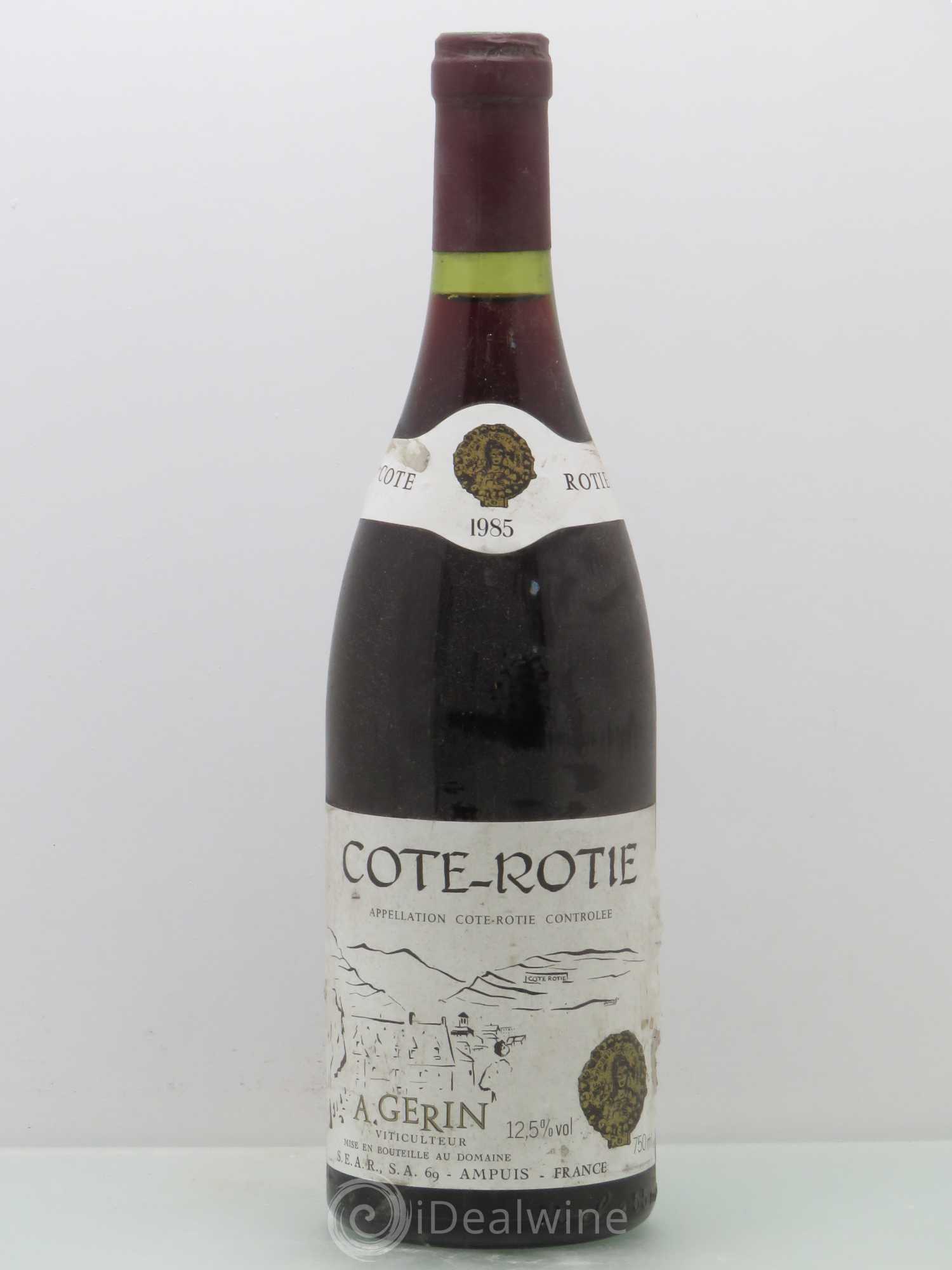 Côte-Rôtie A.Gerin 1985 - Posten von 1 Flasche - 0