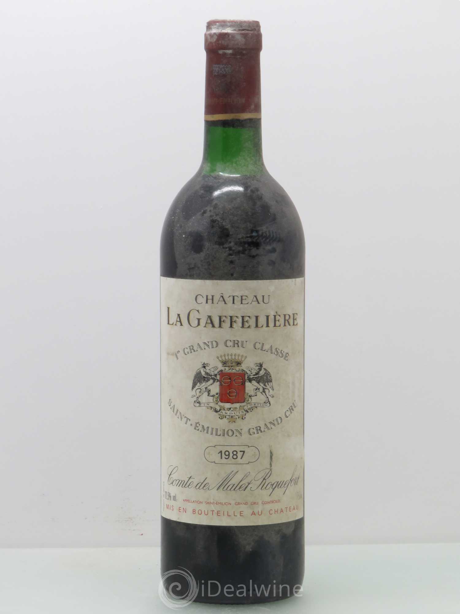 Château la Gaffelière 1er Grand Cru Classé B 1987 - Lot de 1 bouteille - 0