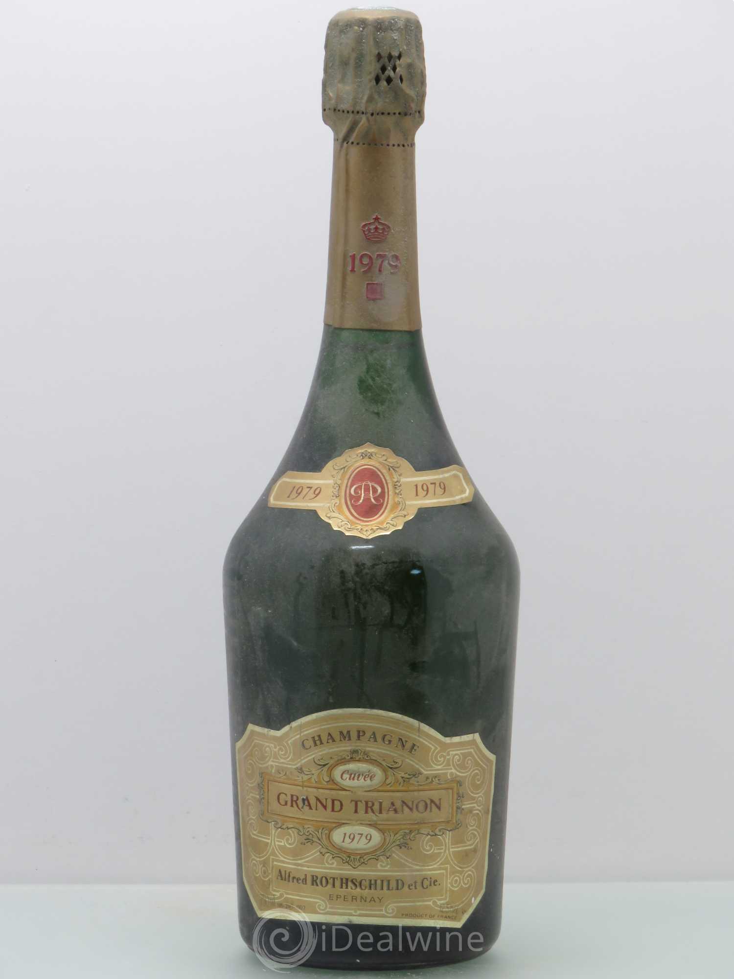 Champagne Alfred Rothschild Cuvée grand Trianon 1979 - Lot de 1 bouteille - 0