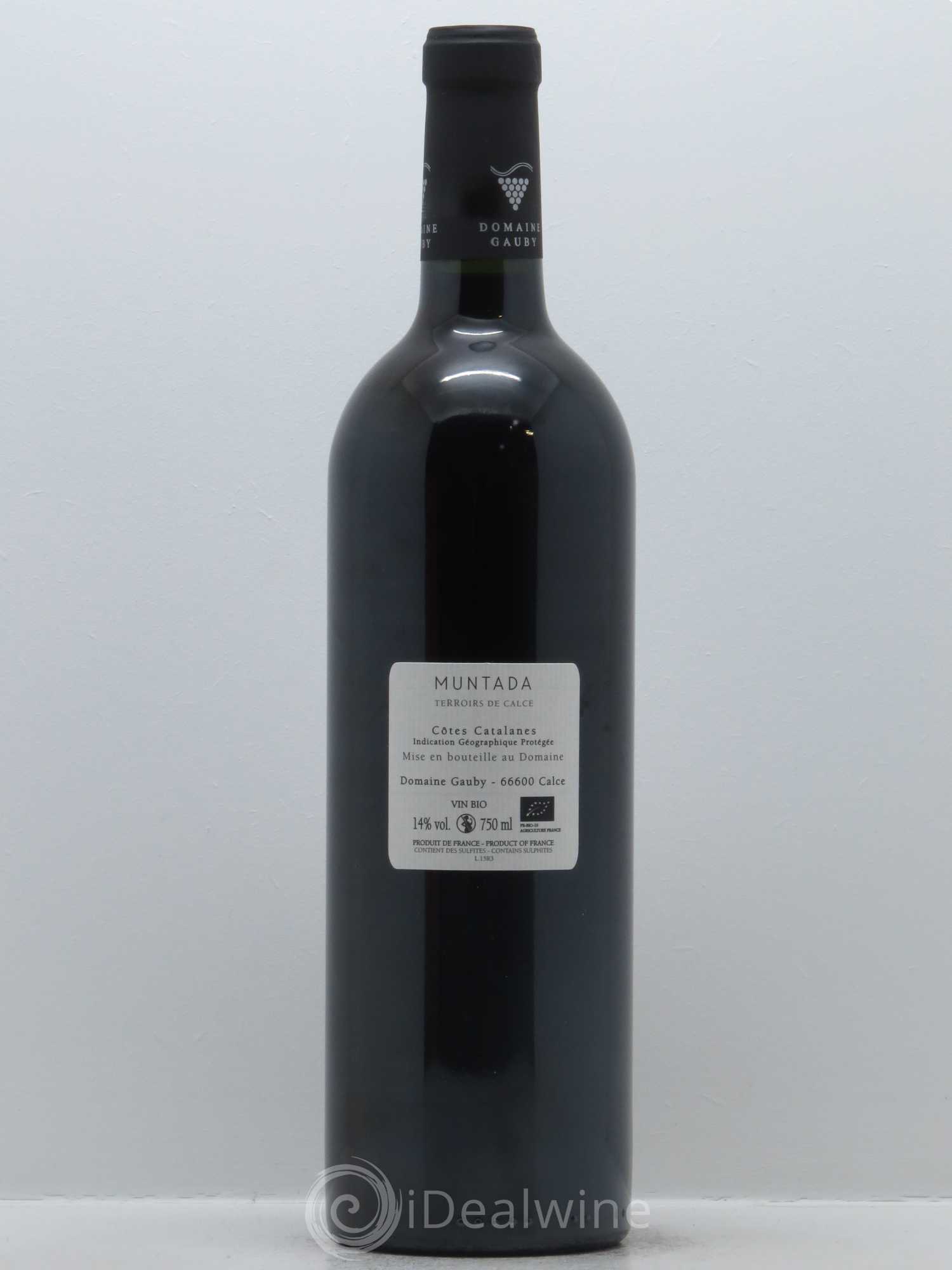IGP Côtes Catalanes (VDP des Côtes Catalanes) La Muntada Gauby (Domaine) 2015 - Lot de 1 bouteille - 1