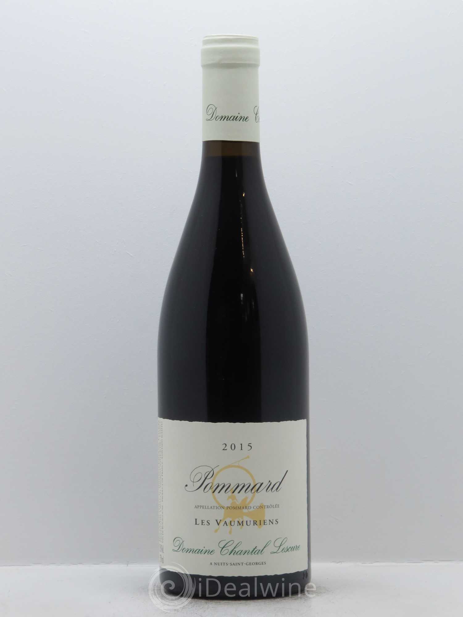 Pommard Les Vaumuriens Chantal Lescure 2015 - Lot de 1 bouteille - 0