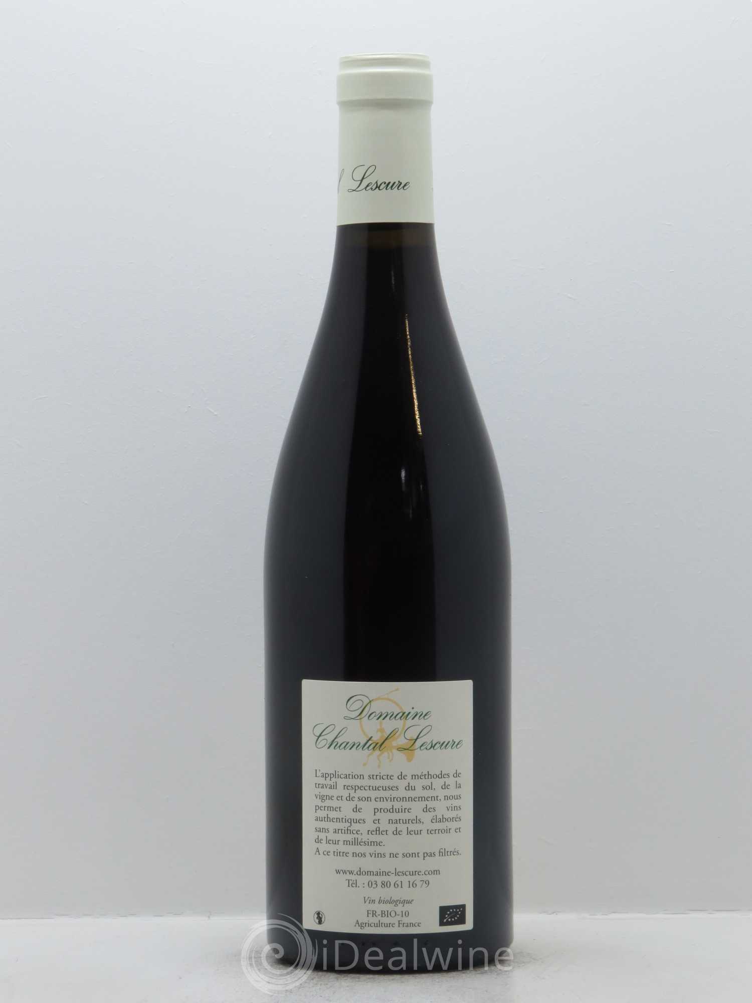 Pommard 1er Cru Les Bertins Chantal Lescure 2010 - Lot de 1 bouteille - 1