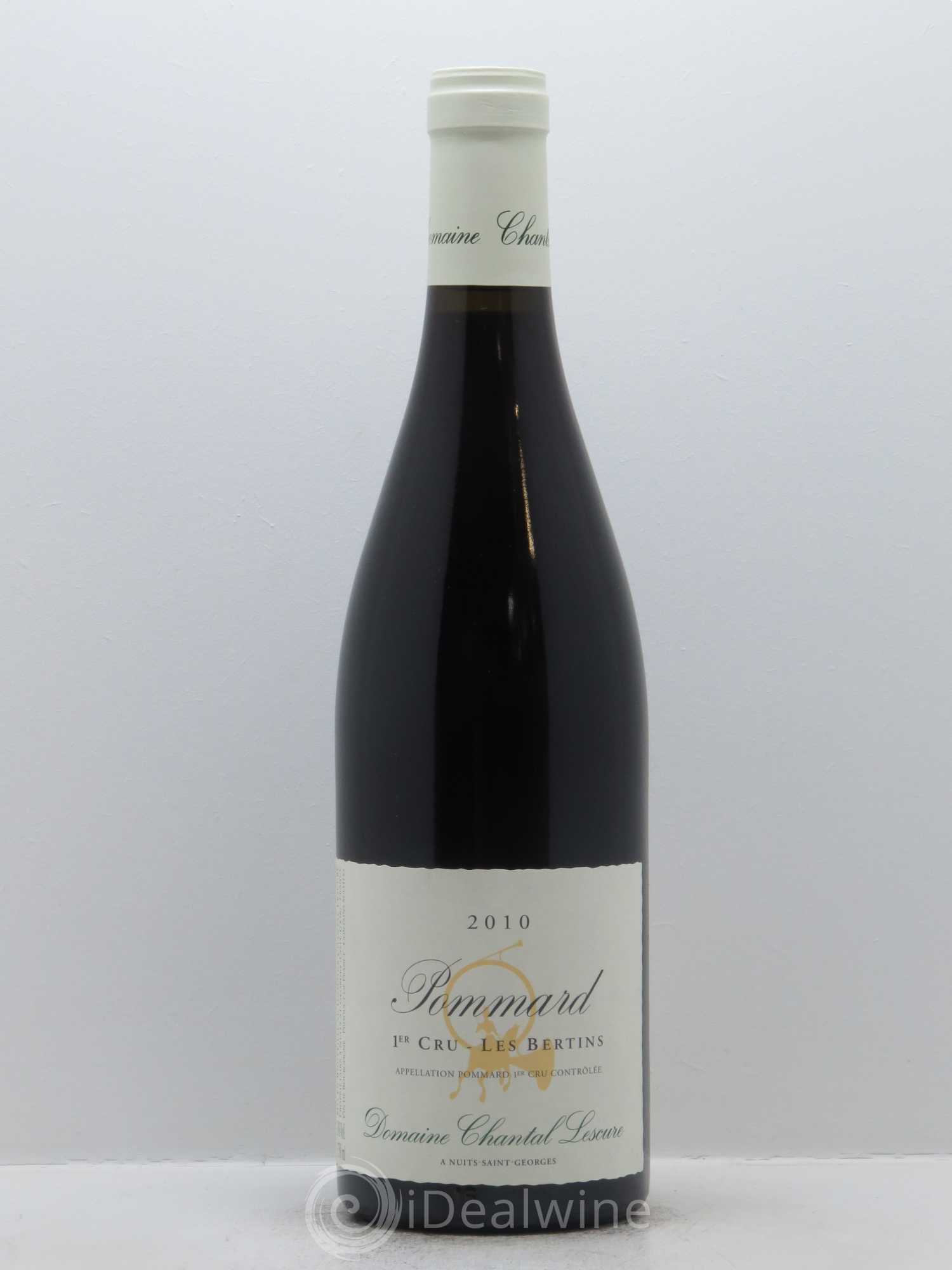 Pommard 1er Cru Les Bertins Chantal Lescure 2010 - Lot de 1 bouteille - 0