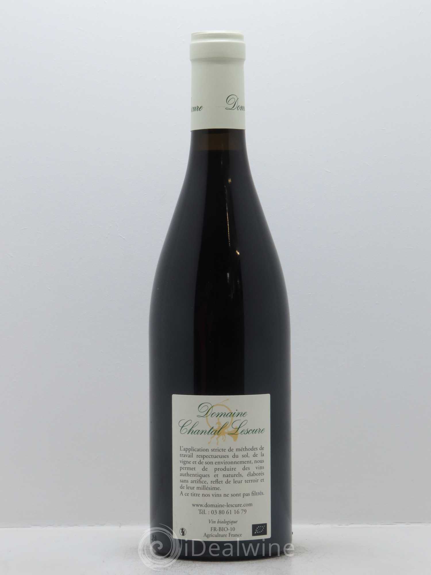Clos de Vougeot Grand Cru Chantal Lescure 2015 - Lot de 1 bouteille - 1