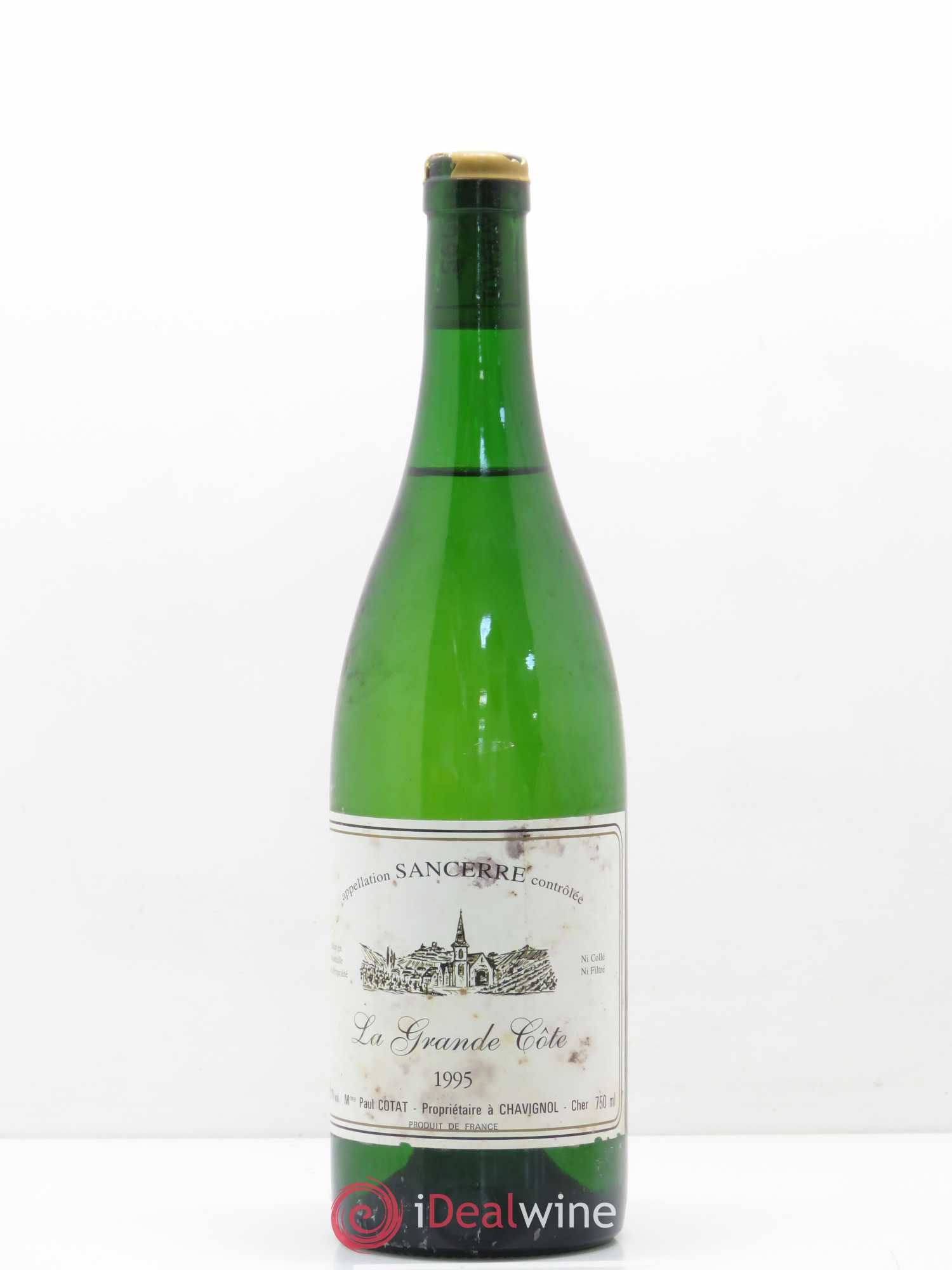 Sancerre La Grande Cote Paul Cotat 1995 - Posten von 1 Flasche - 0