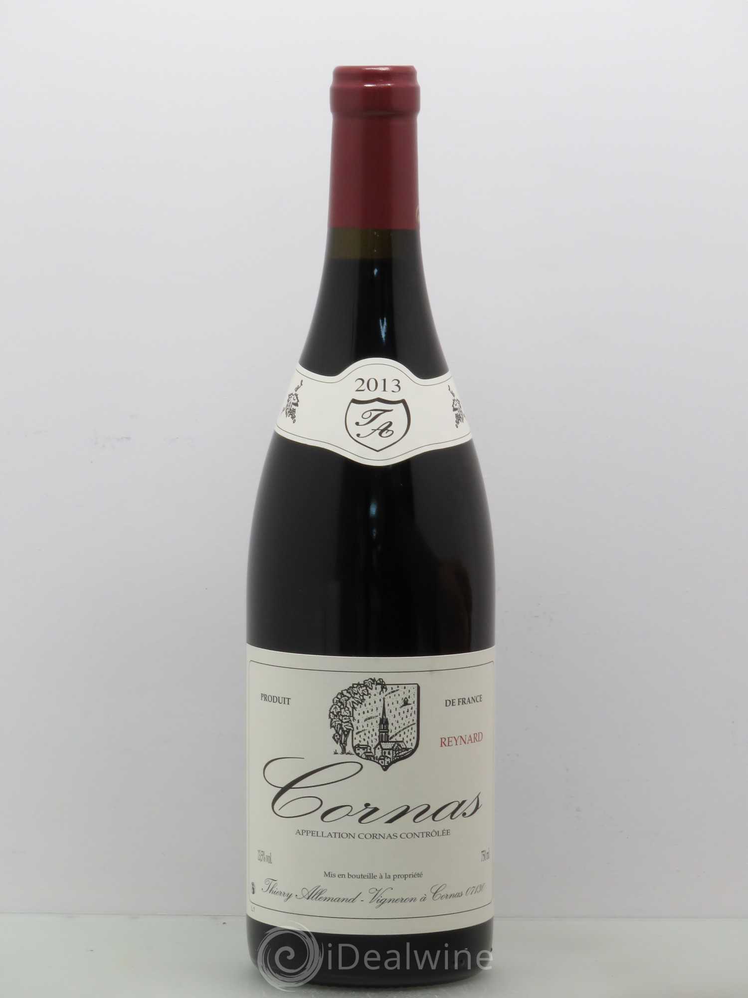 Cornas Reynard Thierry Allemand 2013 - Lot de 1 bouteille - 0