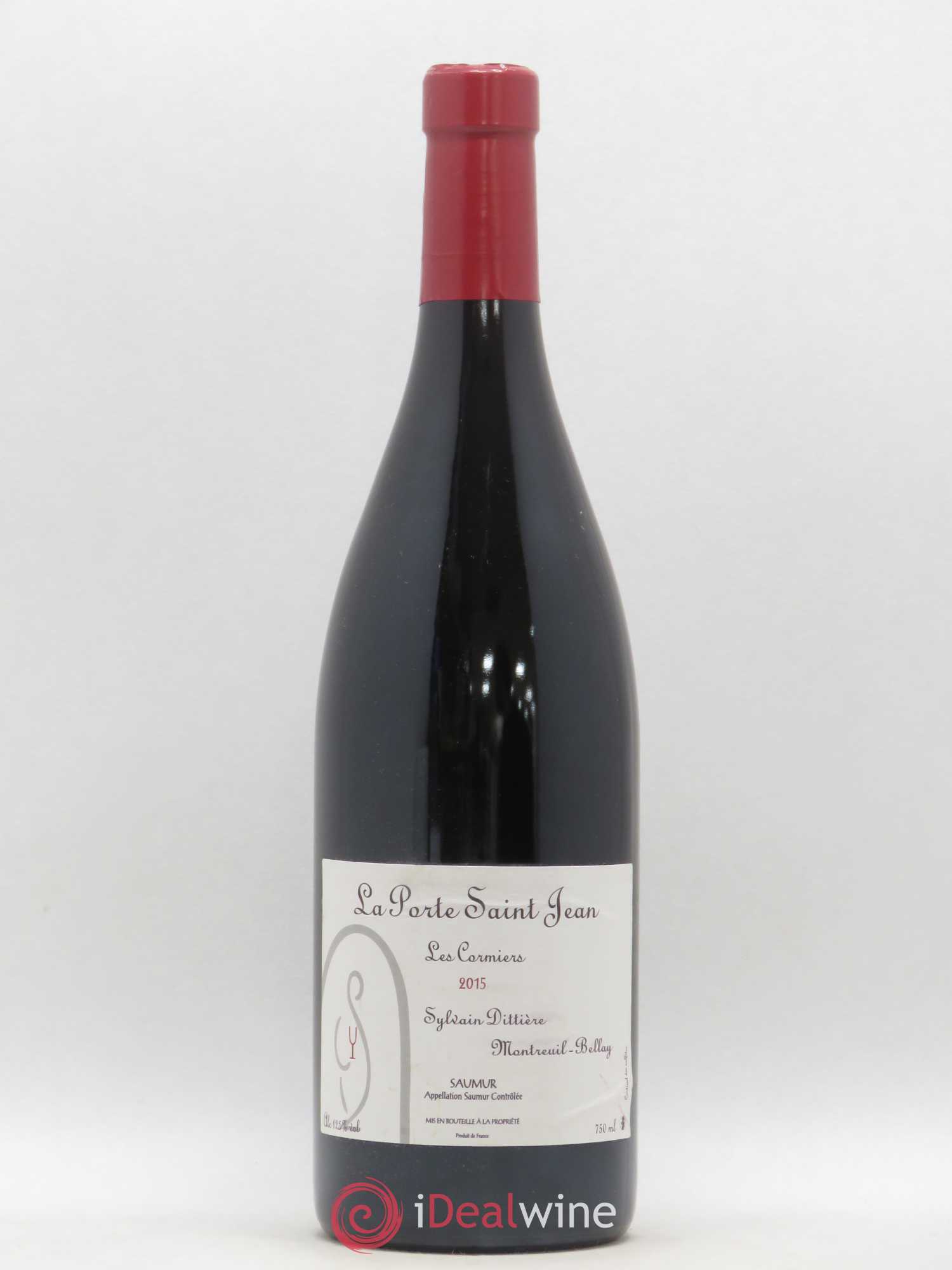 Saumur Les Cormiers La Porte Saint Jean 2015 - Lot de 1 bouteille - 0