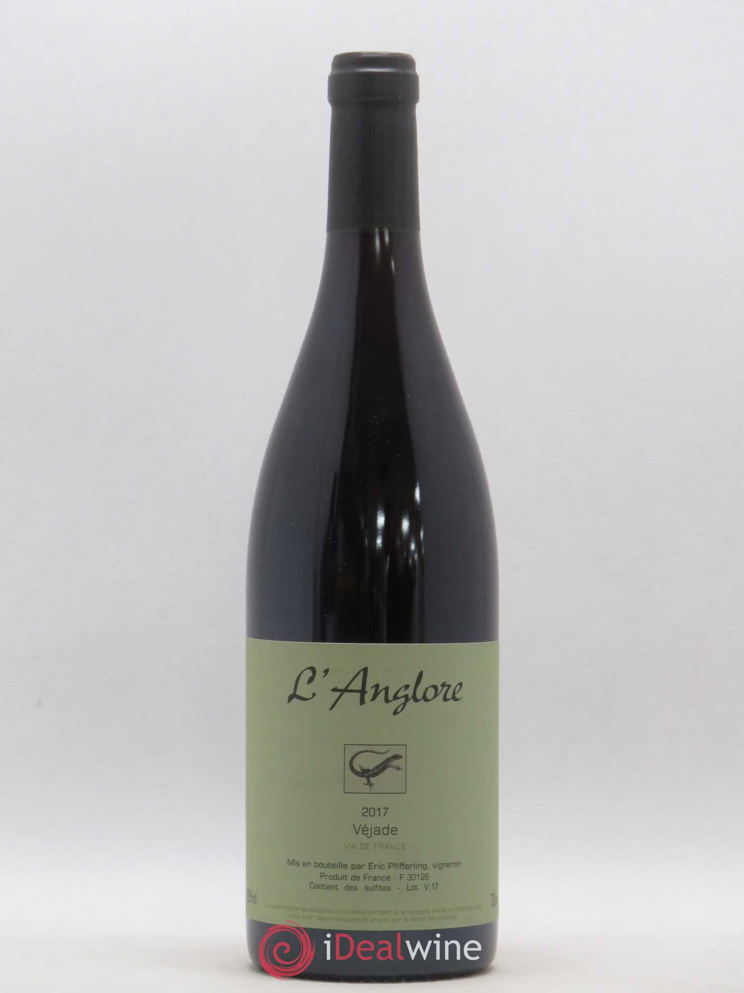 Vin de France Véjade L'Anglore (sans prix de réserve) 2017 - Lot de 1 bouteille - 0