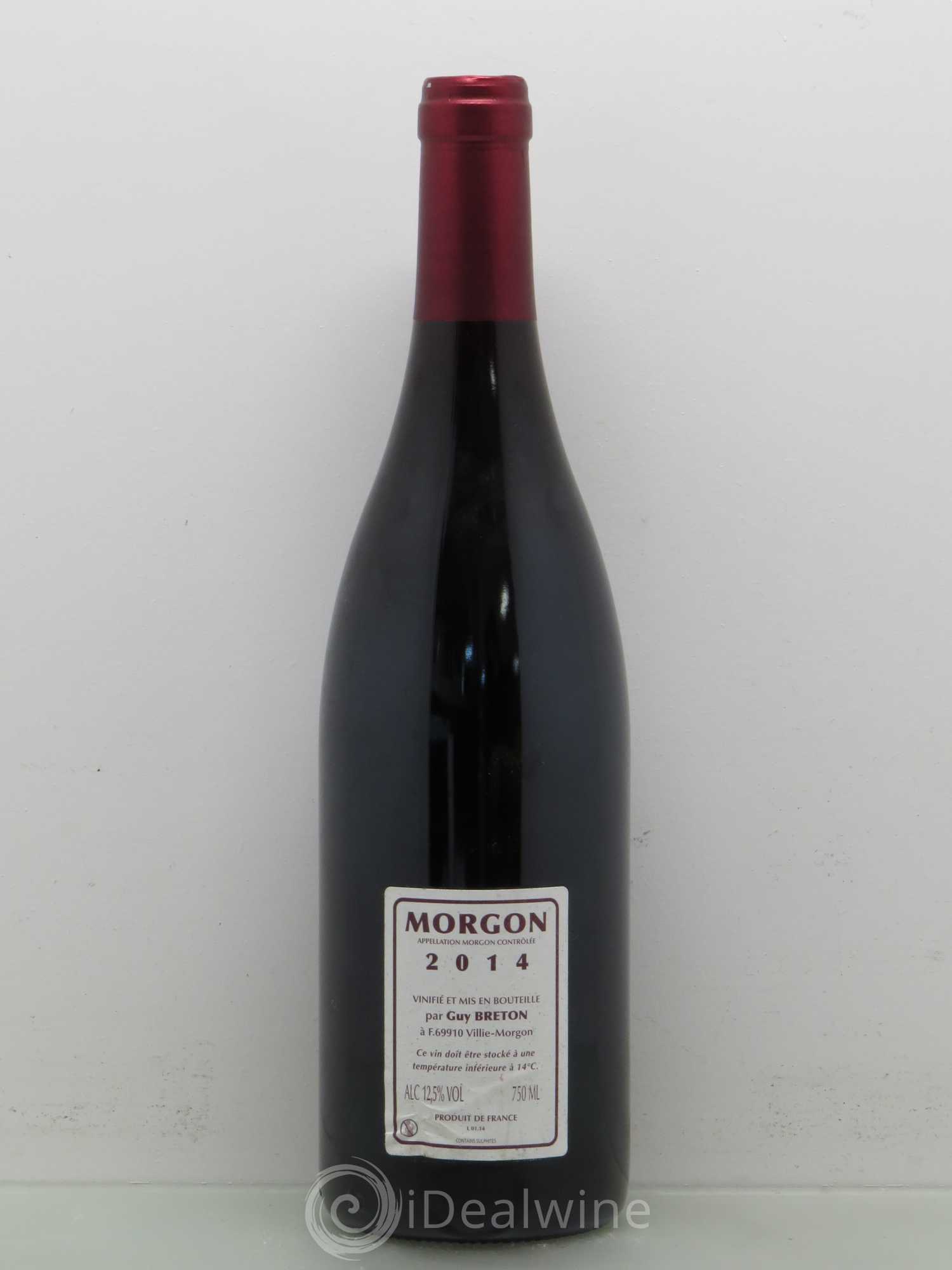 Morgon Vieilles Vignes P'tit Max domaine Guy Breton 2014 - Posten von 1 Flasche - 1