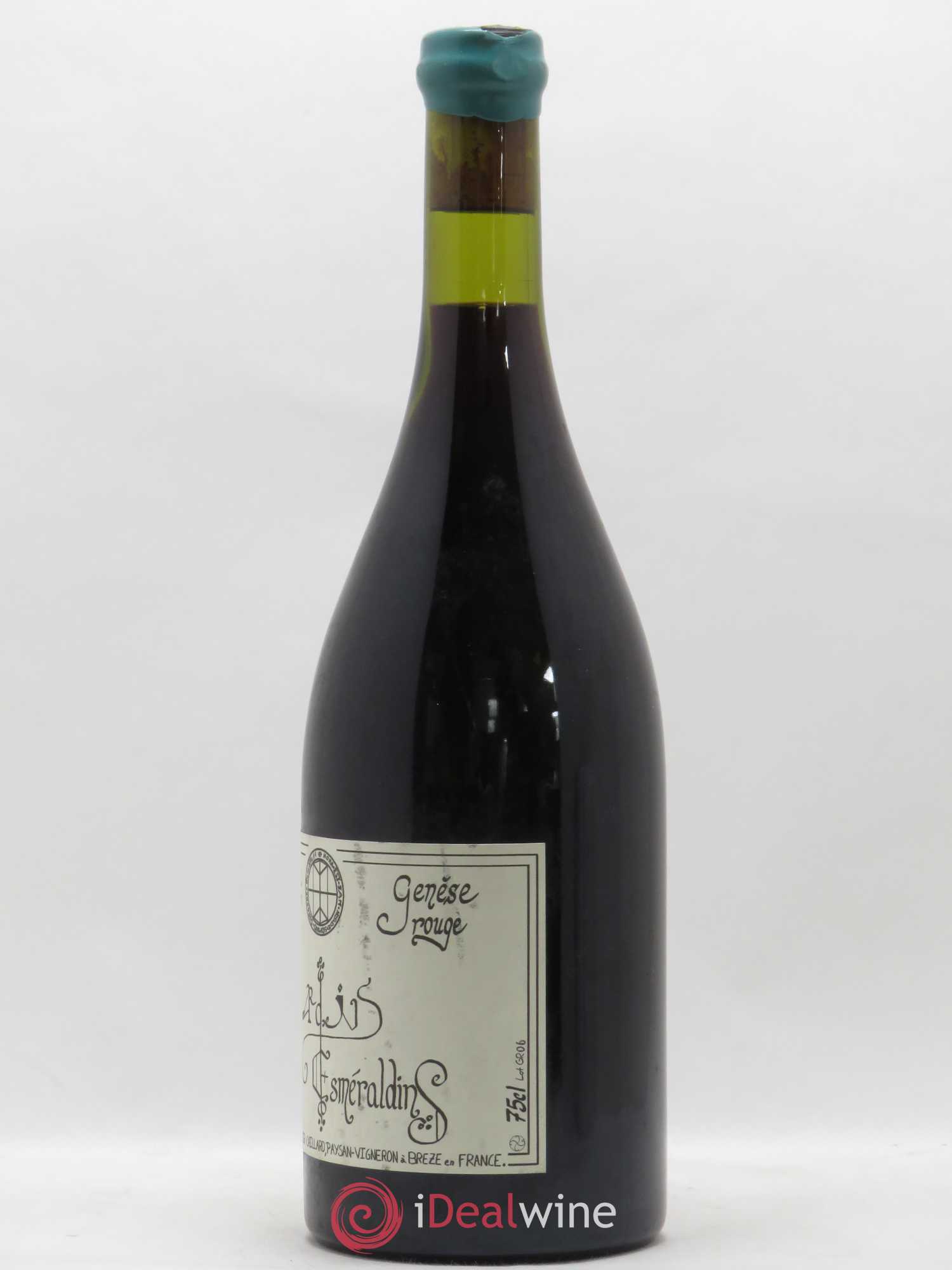 Vin de France Génèse Xavier Caillard - Les Jardins Esmeraldins 2006 - Lot de 1 bouteille - 1
