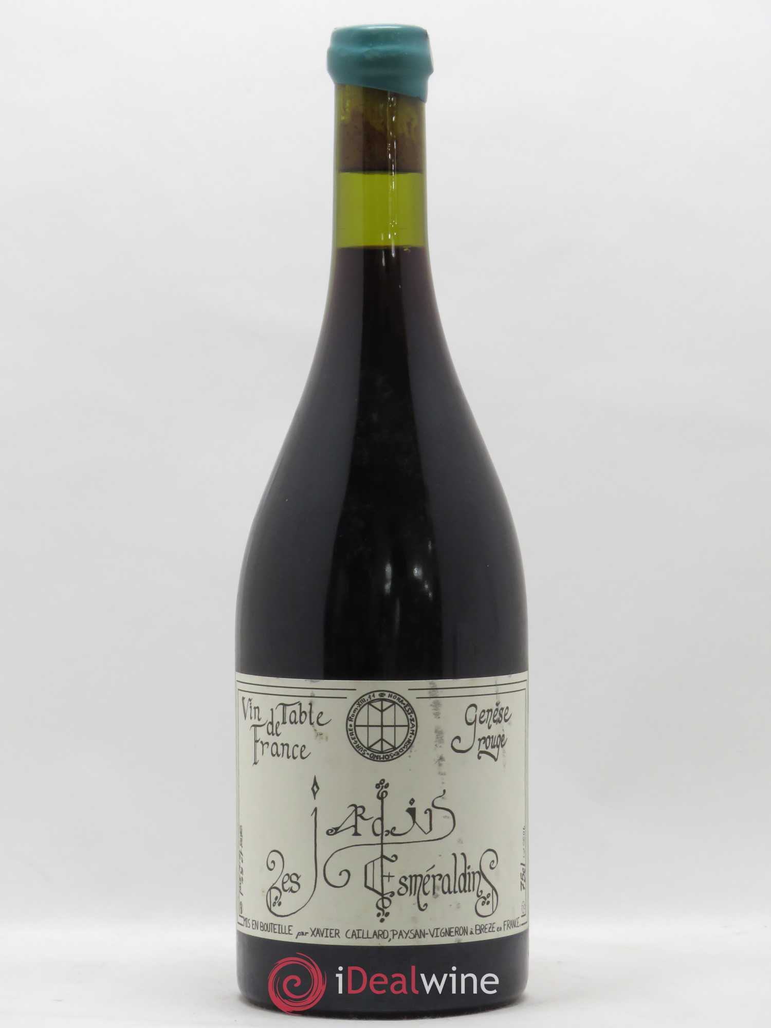 Vin de France Génèse Xavier Caillard - Les Jardins Esmeraldins 2006 - Lot de 1 bouteille - 0