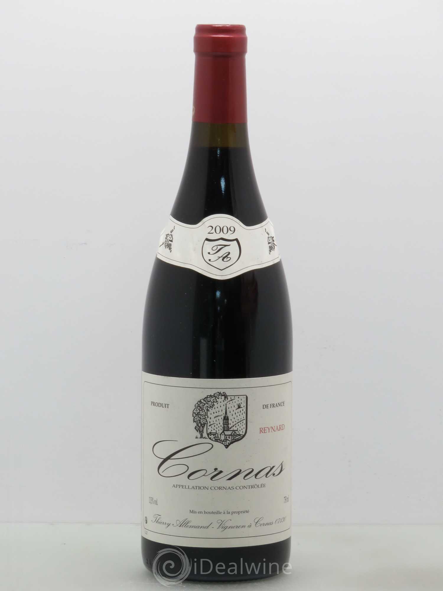 Cornas Reynard Thierry Allemand 2009 - Lot de 1 bouteille - 0