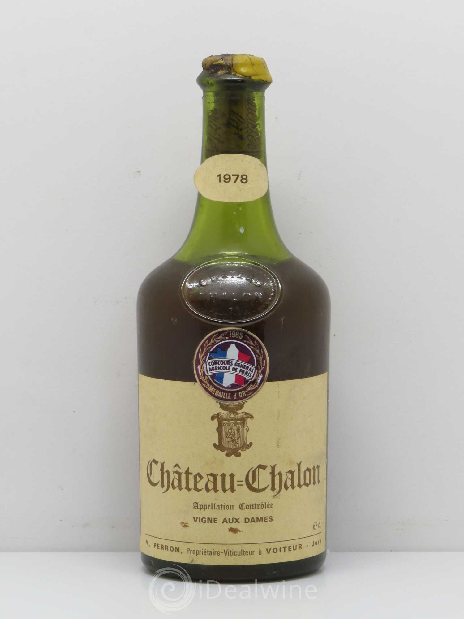 Château-Chalon M. Perron Vigne aux Dames (sans prix de réserve) 1978 - Posten von 1 Flasche - 0