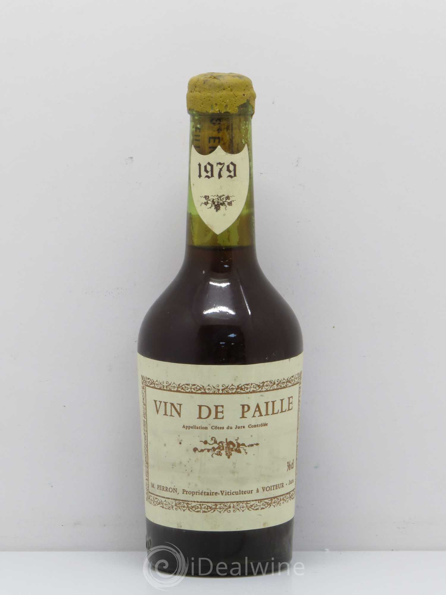 Côtes du Jura Vin de Paille Domaine Marius Perron 1979 - Posten von 1 Demi-Flasche - 0