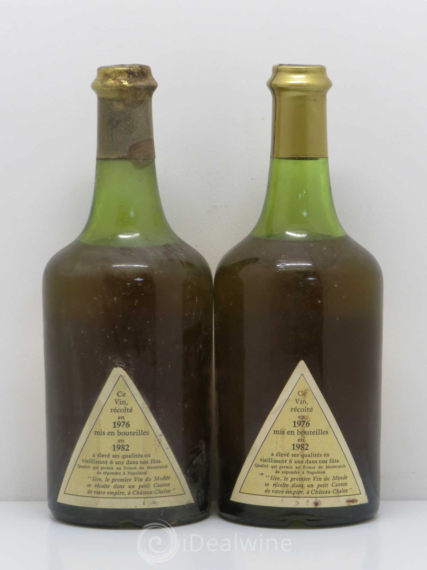 Château-Chalon Fruitiere Vinicole 1976 - Posten von 2 Flaschen - 1