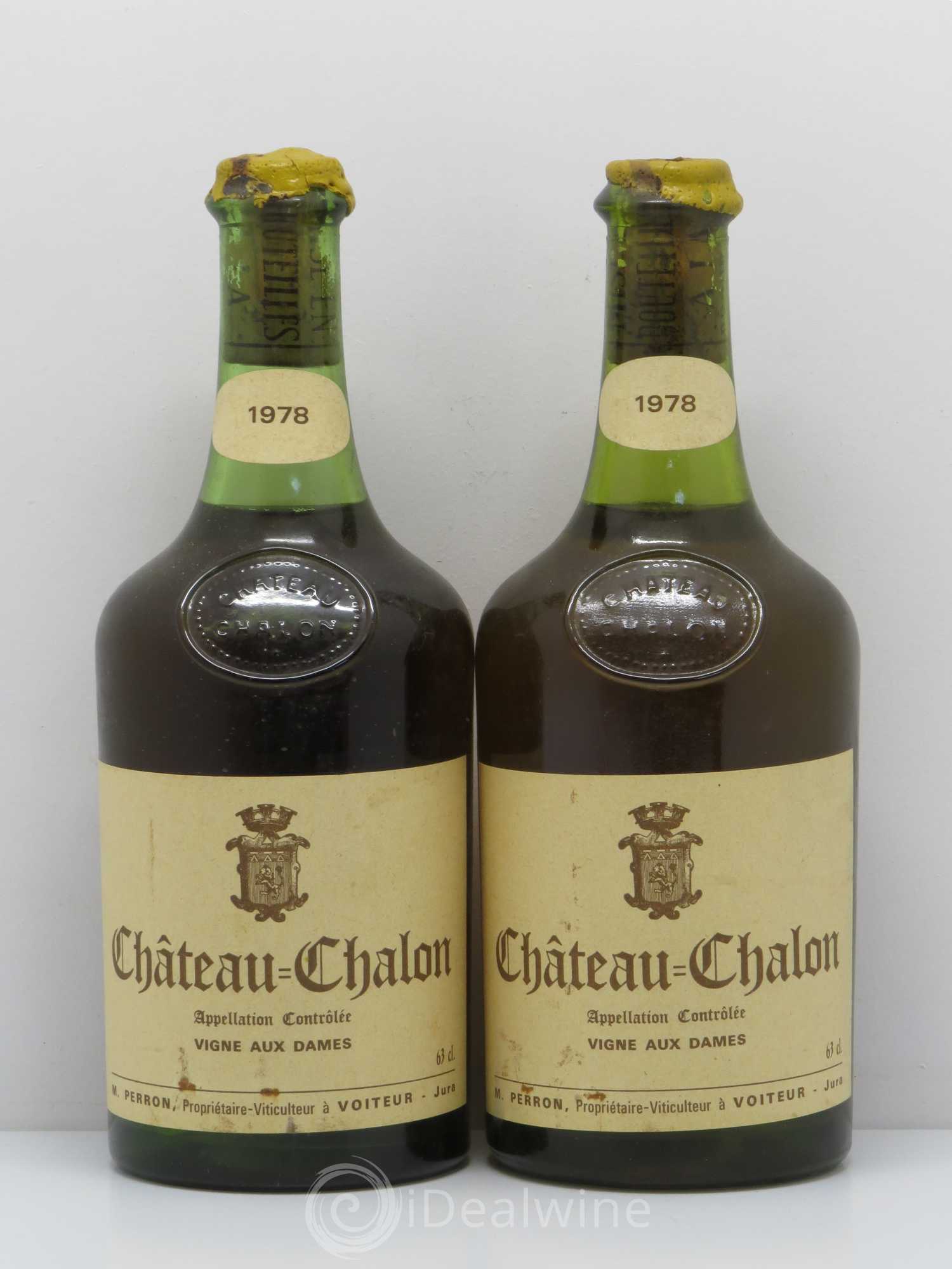 Château-Chalon M. Perron Vigne aux Dames (sans prix de réserve) 1978 - Posten von 2 Flaschen - 0