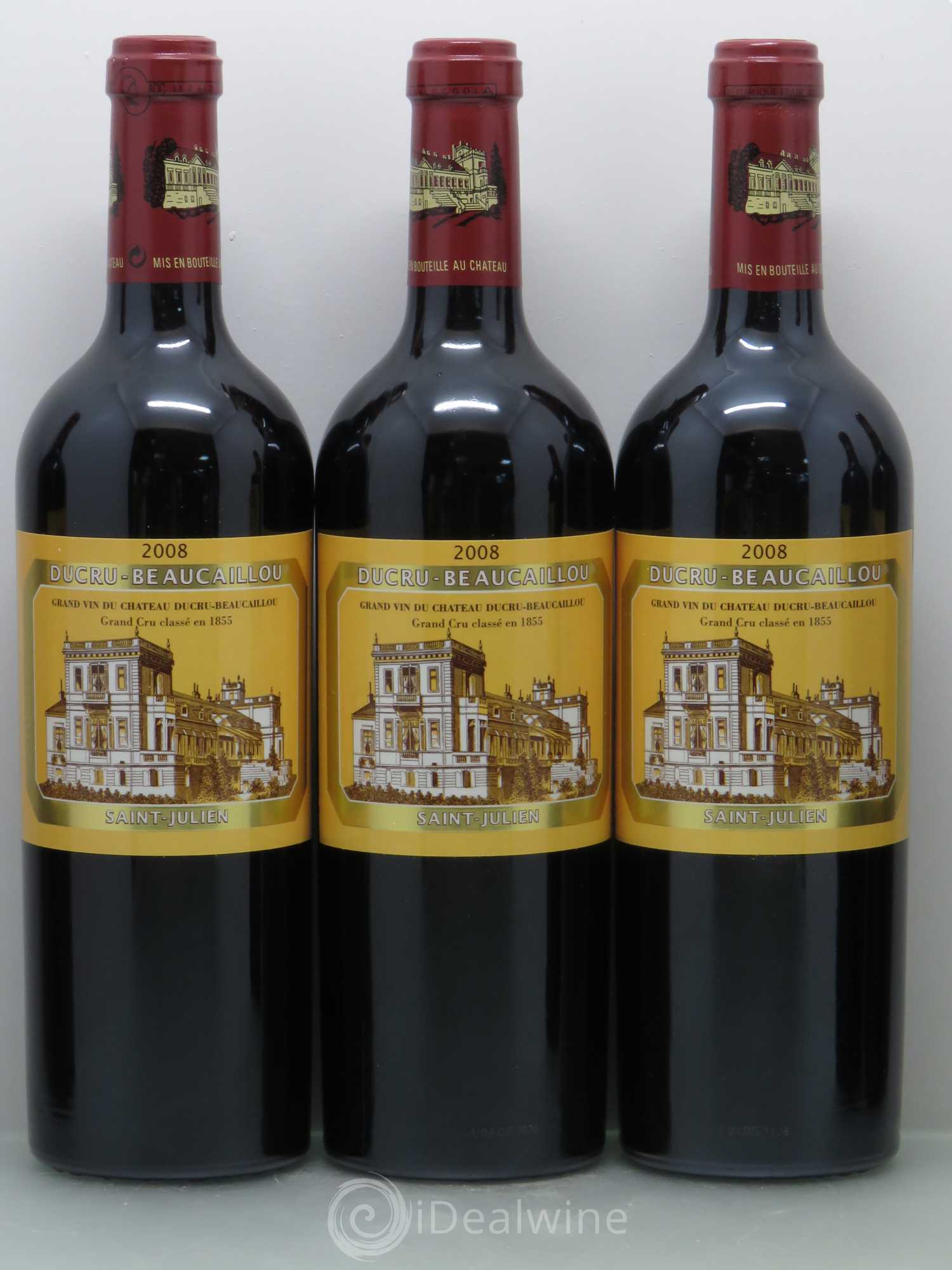 Château Ducru Beaucaillou 2ème Grand Cru Classé 2008 - Lot de 6 bouteilles - 1