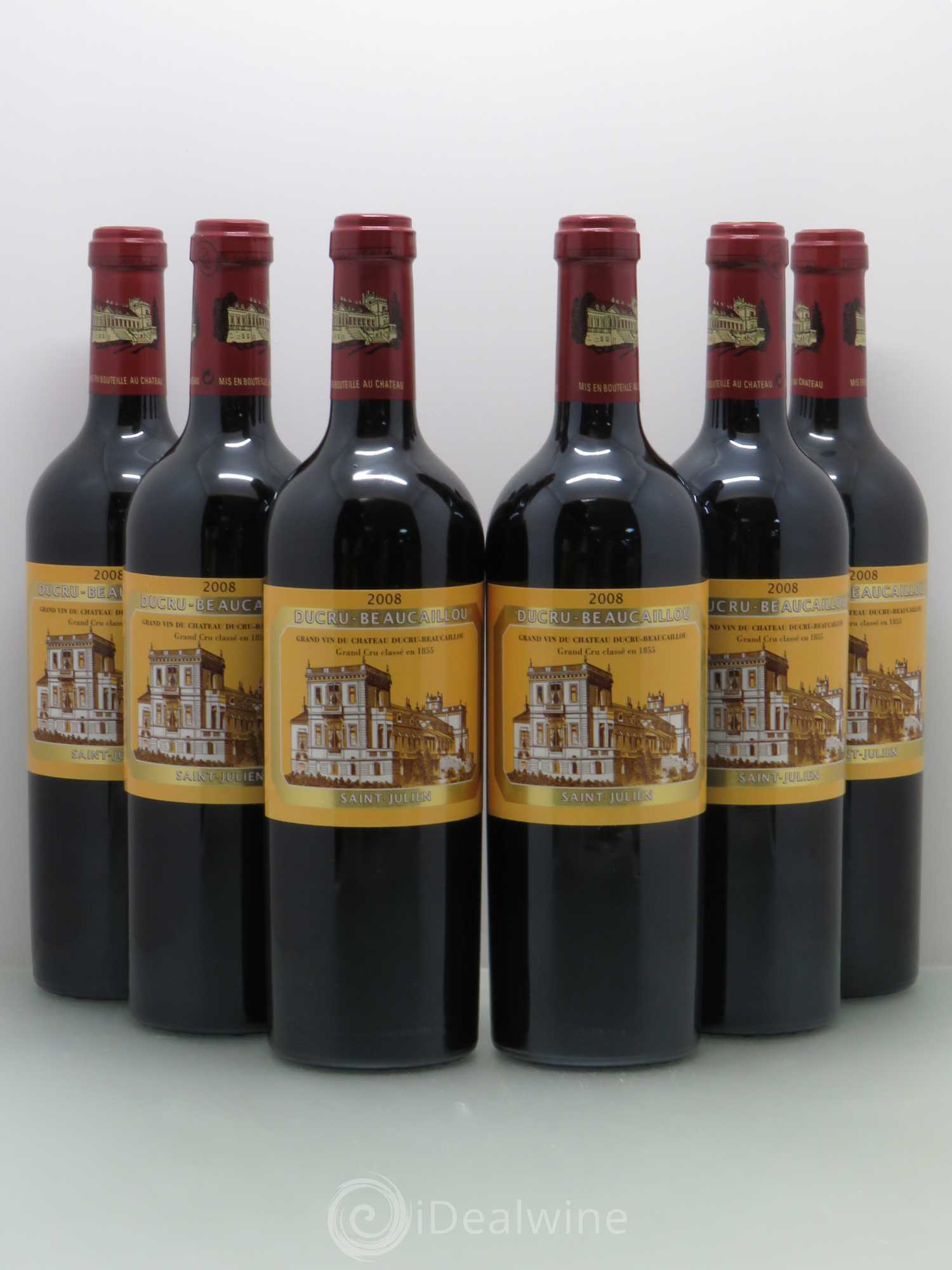 Château Ducru Beaucaillou 2ème Grand Cru Classé 2008 - Lot de 6 bouteilles - 0