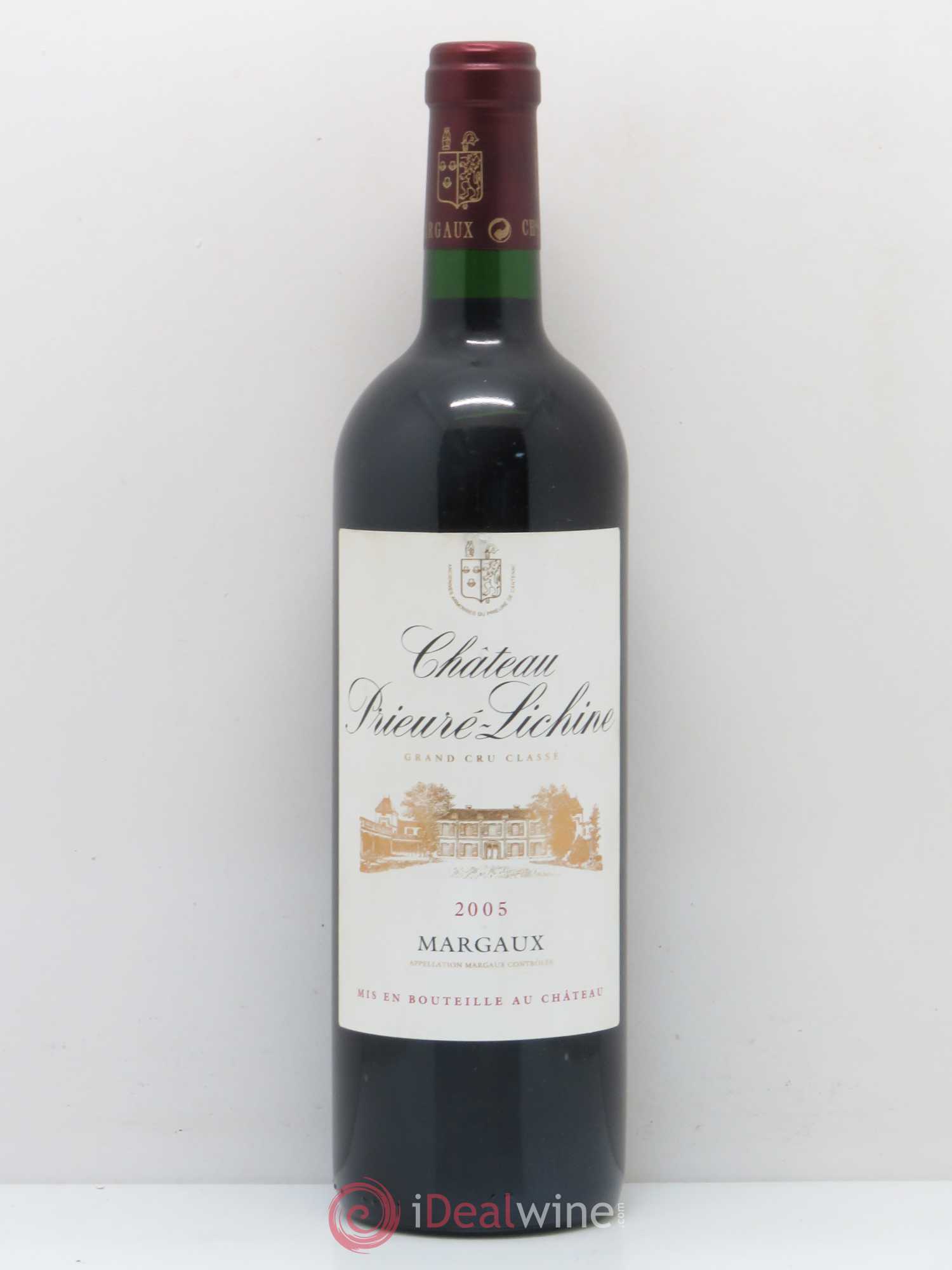 Château Prieuré Lichine 4ème Grand Cru Classé 2005 - Lot de 1 bouteille - 0