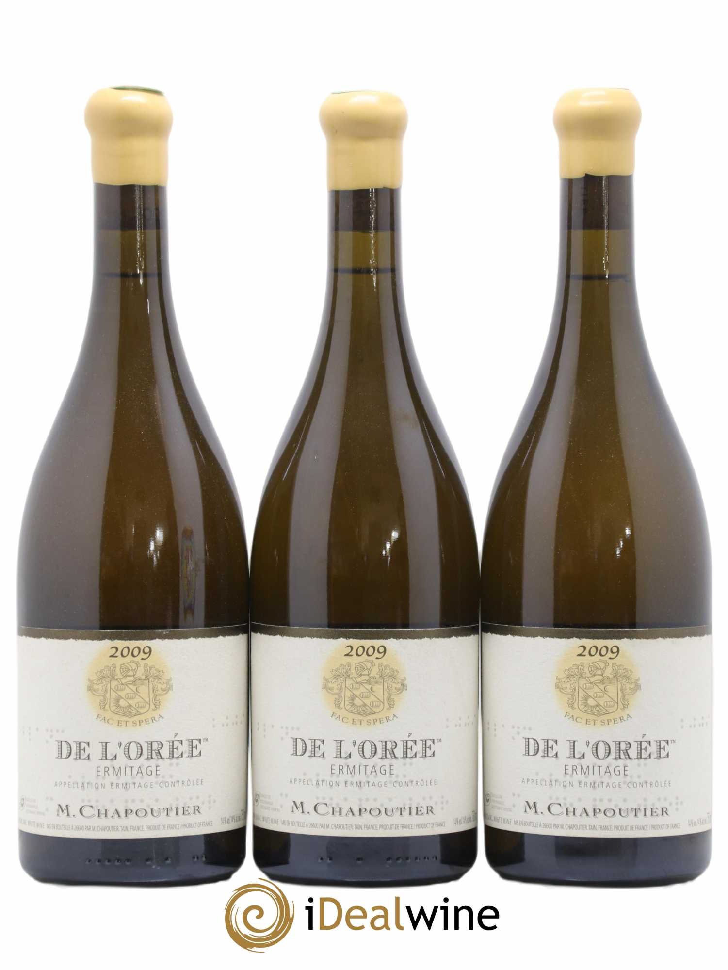 Hermitage Ermitage de l'Orée Chapoutier 2009 - Lot de 3 bouteilles - 0