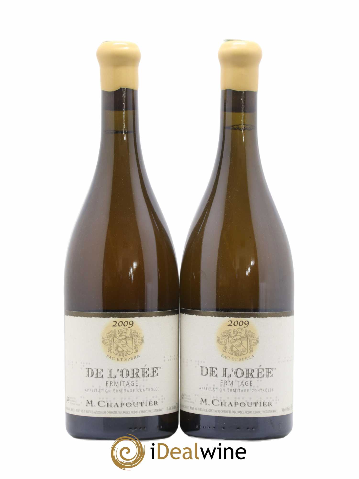 Hermitage Ermitage de l'Orée Chapoutier 2009 - Posten von 2 Flaschen - 0