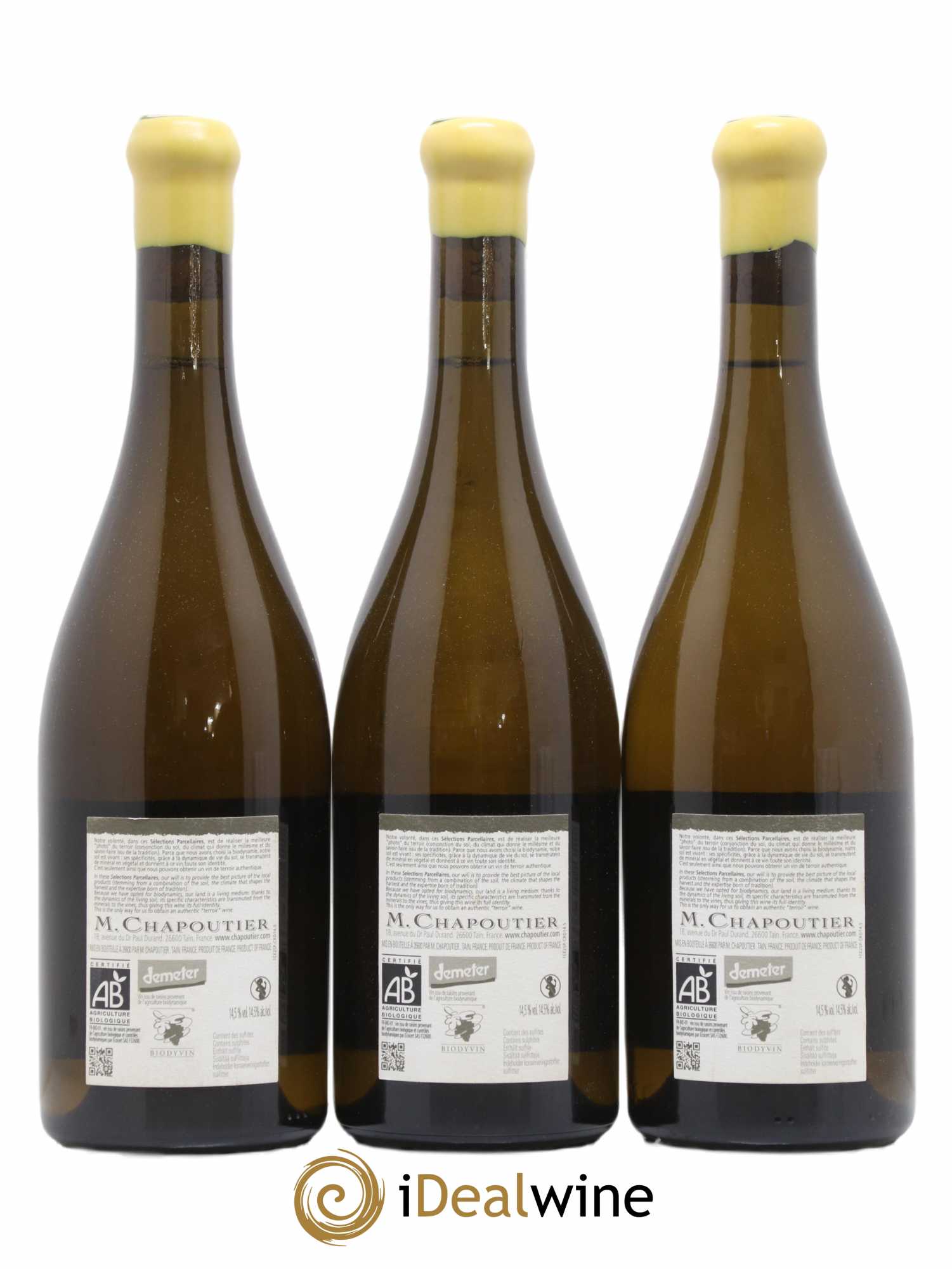 Hermitage Ermitage de l'Orée Chapoutier 2010 - Lot de 3 bouteilles - 1