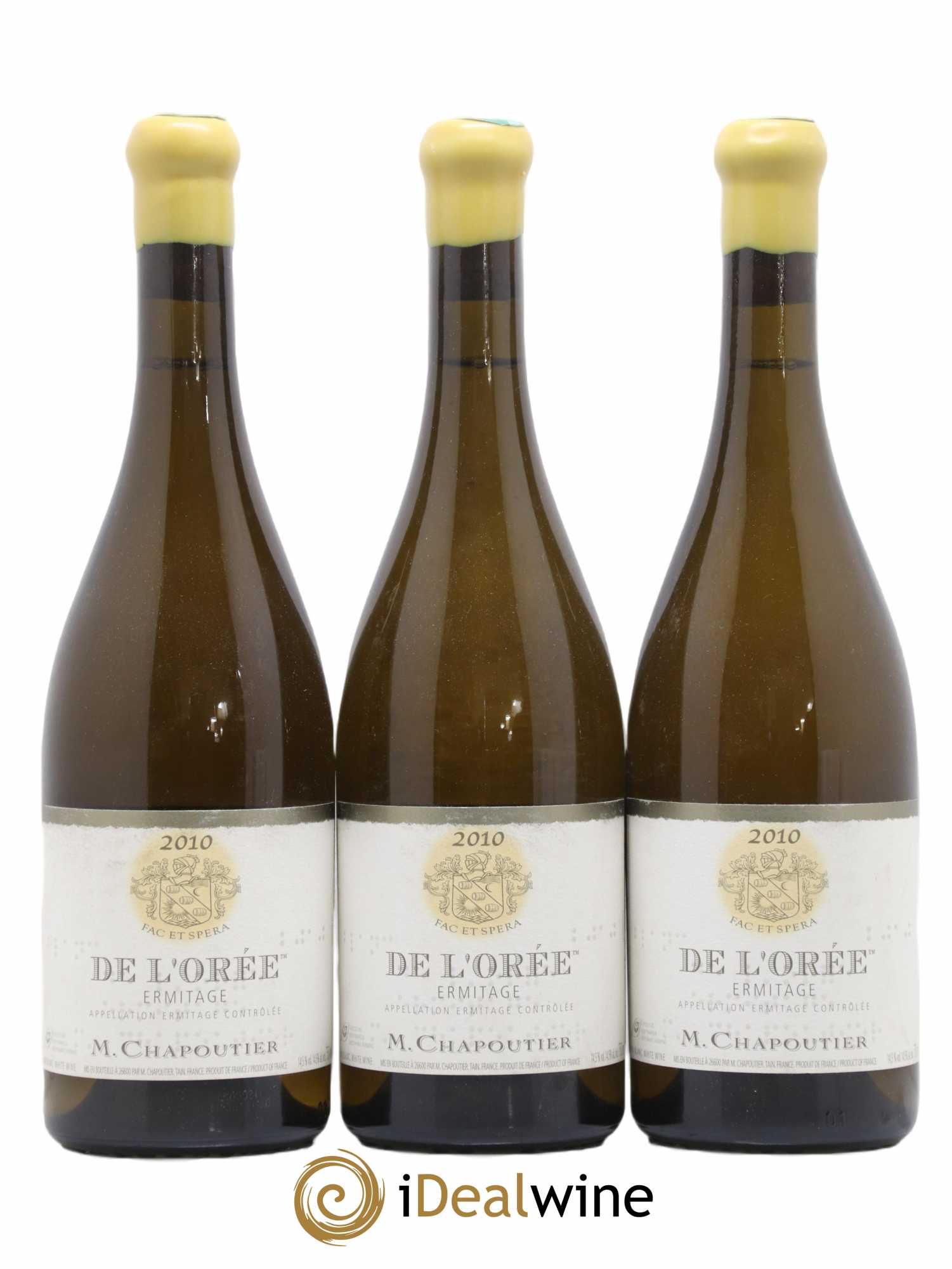 Hermitage Ermitage de l'Orée Chapoutier 2010 - Lot de 3 bouteilles - 0