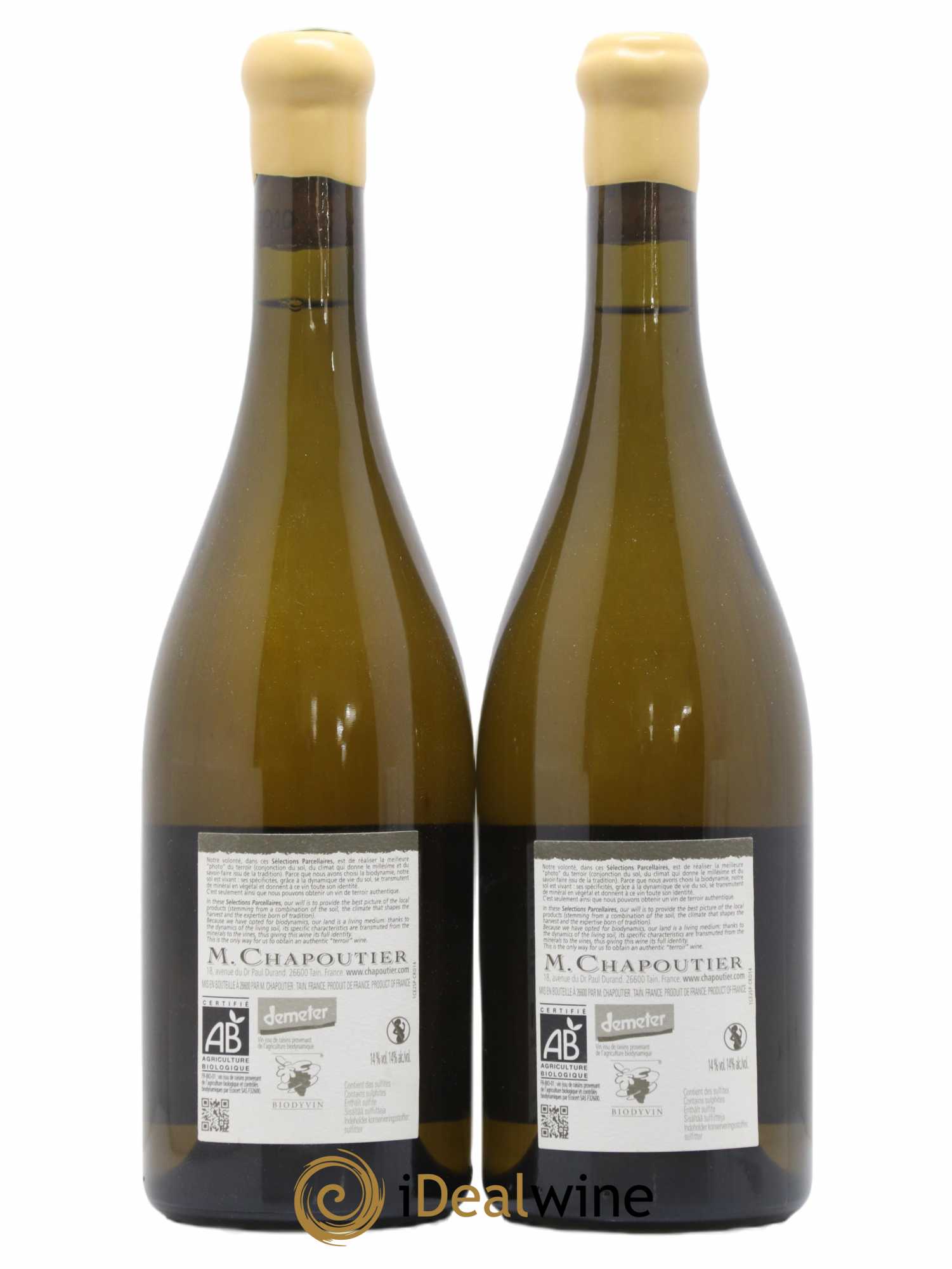 Hermitage Ermitage l'Ermite Chapoutier 2010 - Lot de 2 bouteilles - 1