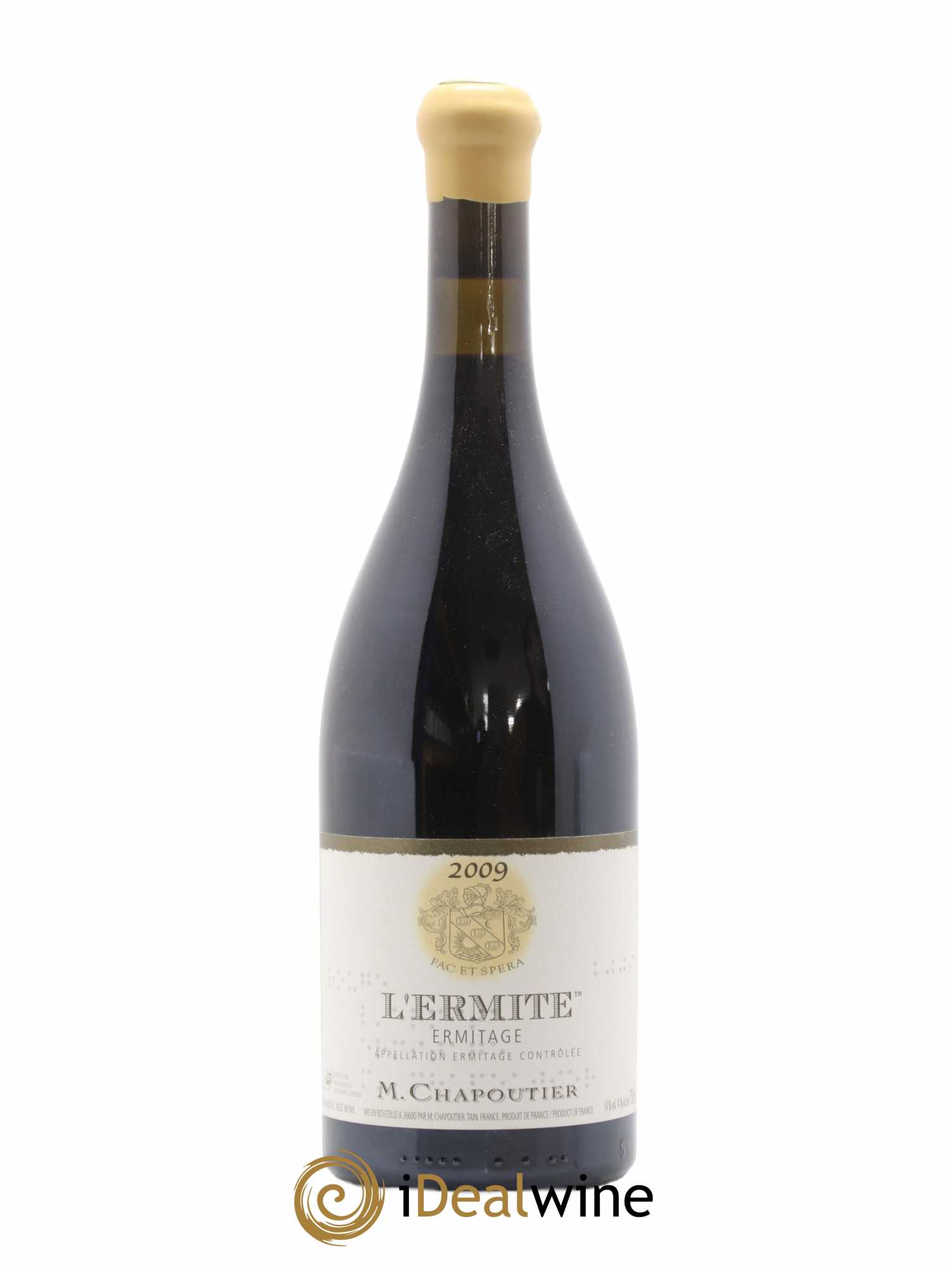 Hermitage Ermitage l'Ermite Chapoutier 2009 - Lot de 1 bouteille - 0