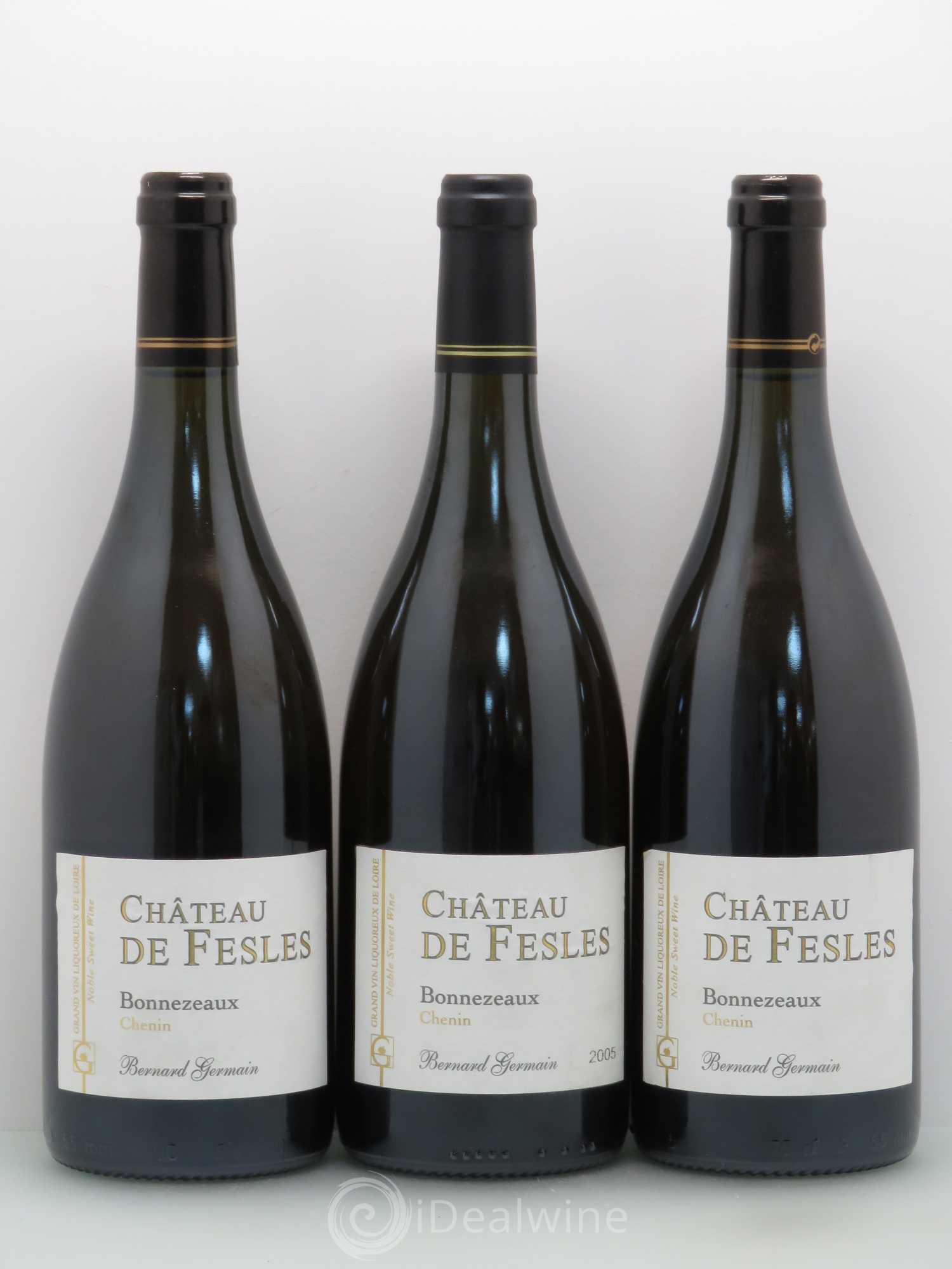Bonnezeaux Château de Fesles 2005 - Lotto di 3 bottiglie - 0