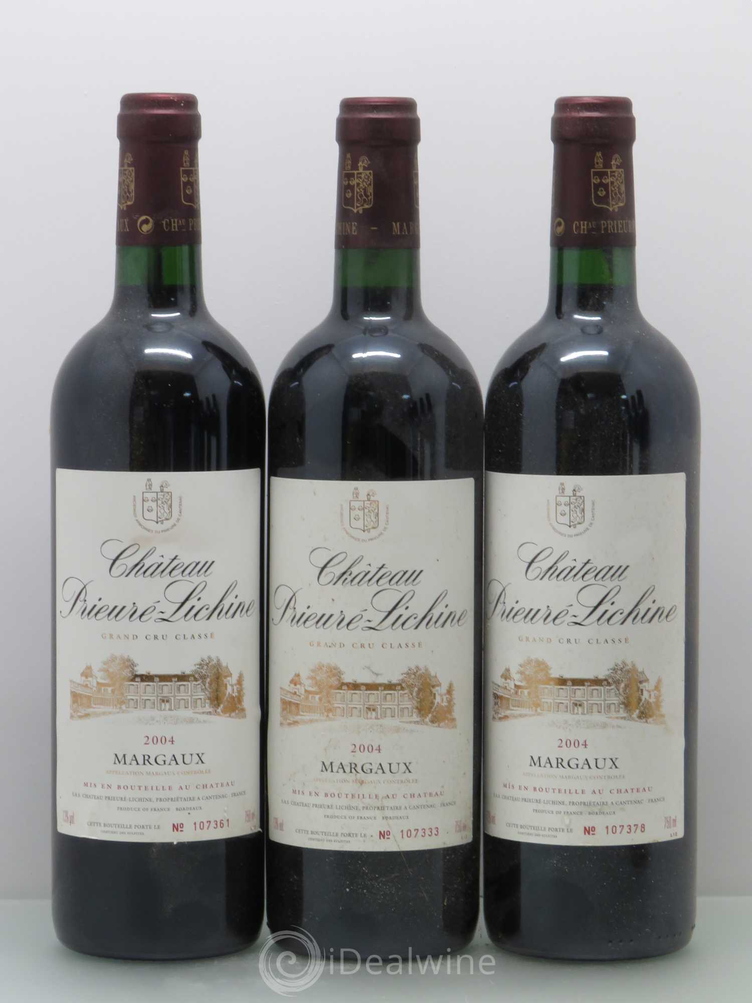 Château Prieuré Lichine 4ème Grand Cru Classé 2004 - Lot de 12 bouteilles - 3