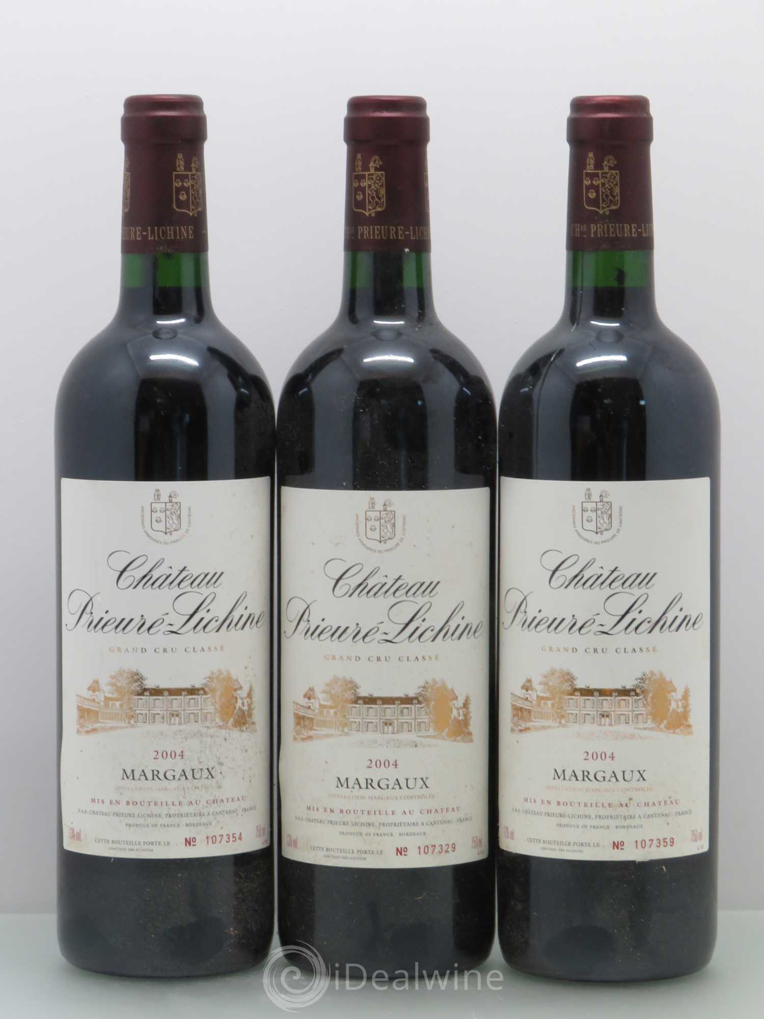 Château Prieuré Lichine 4ème Grand Cru Classé 2004 - Lot de 12 bouteilles - 4