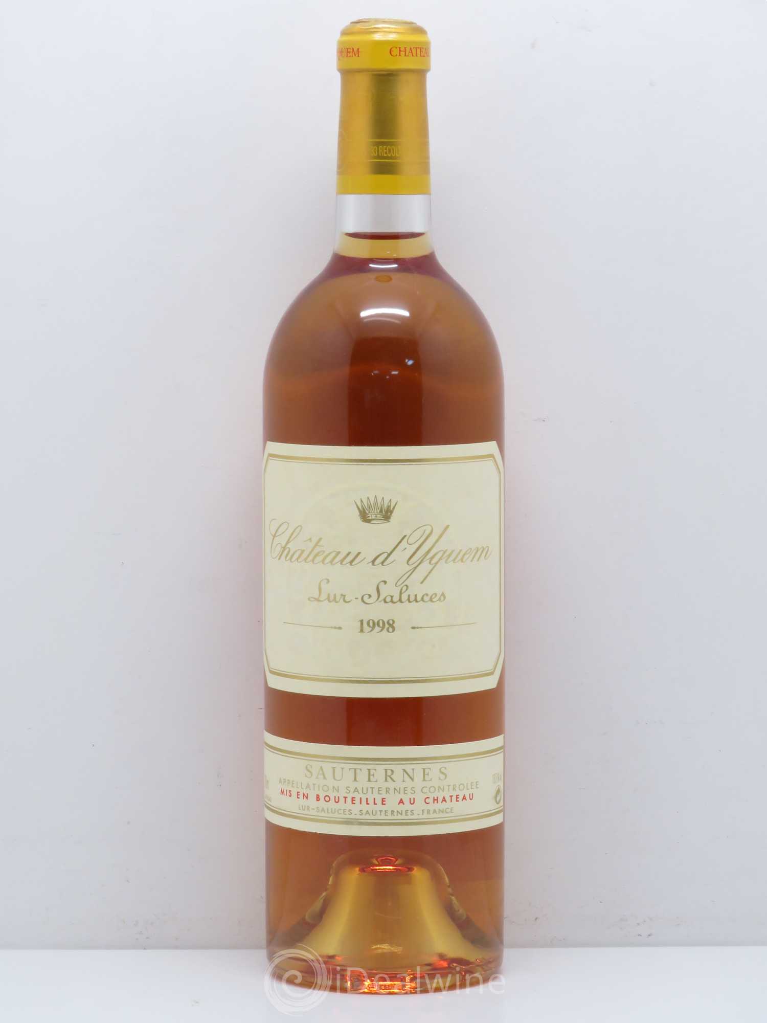 Château d' Yquem 1er Cru Classé Supérieur 1998 - Lotto di 1 bottiglia - 0