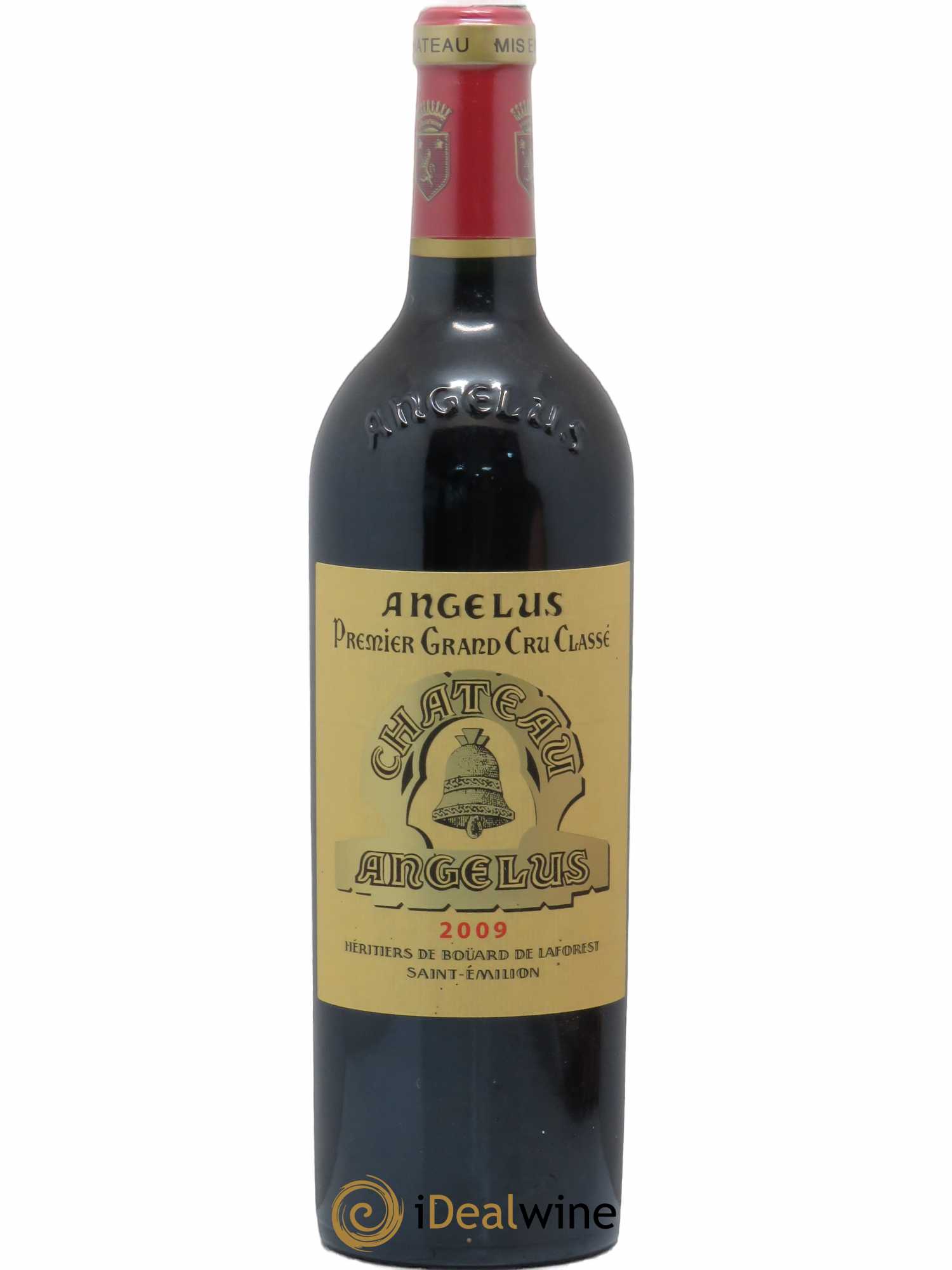 Château Angélus 1er Grand Cru Classé A 2009 - Lot de 1 bouteille - 0