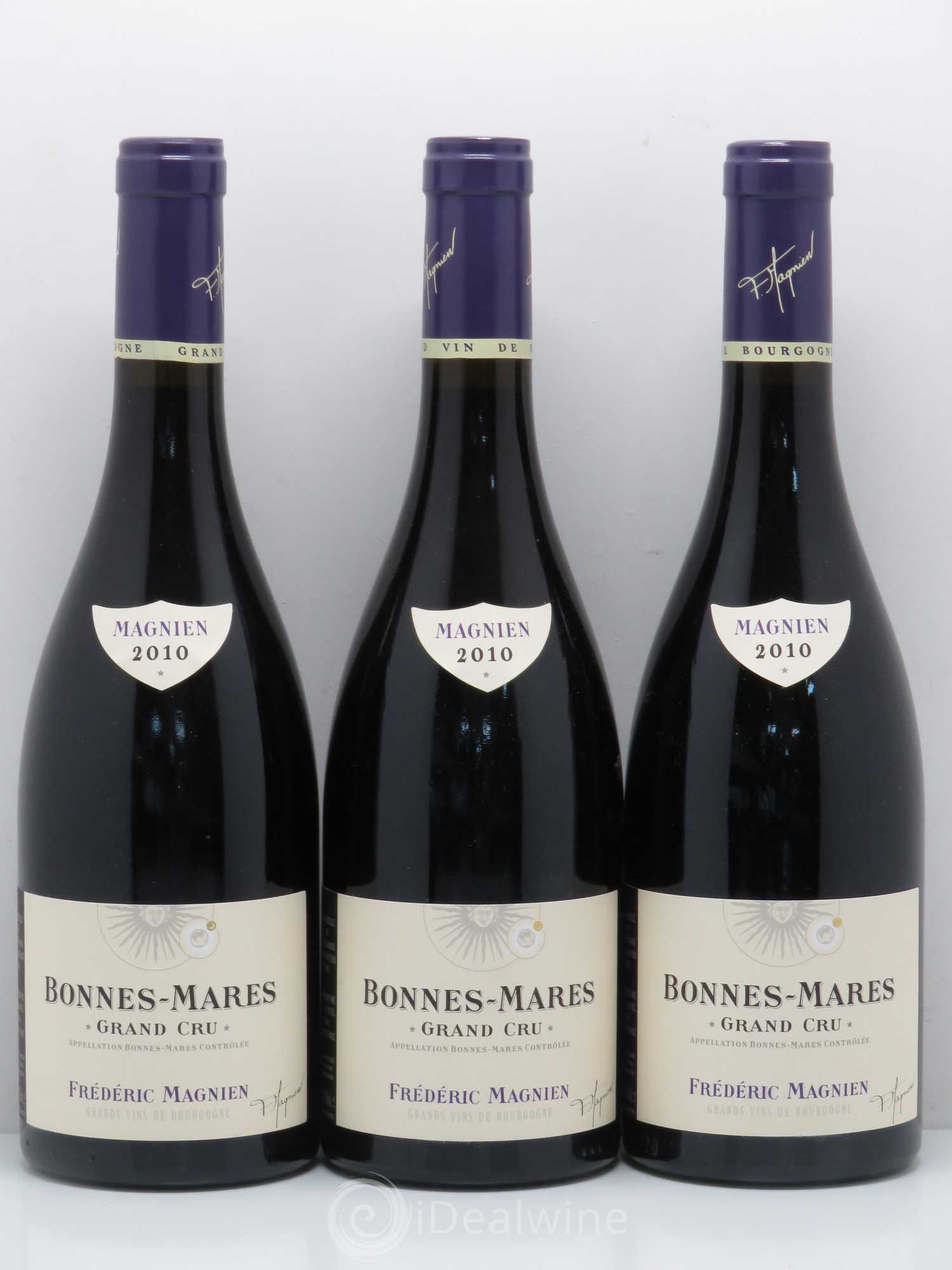 Bonnes-Mares Grand Cru Francois Magnien 2010 - Lot de 3 bouteilles - 0