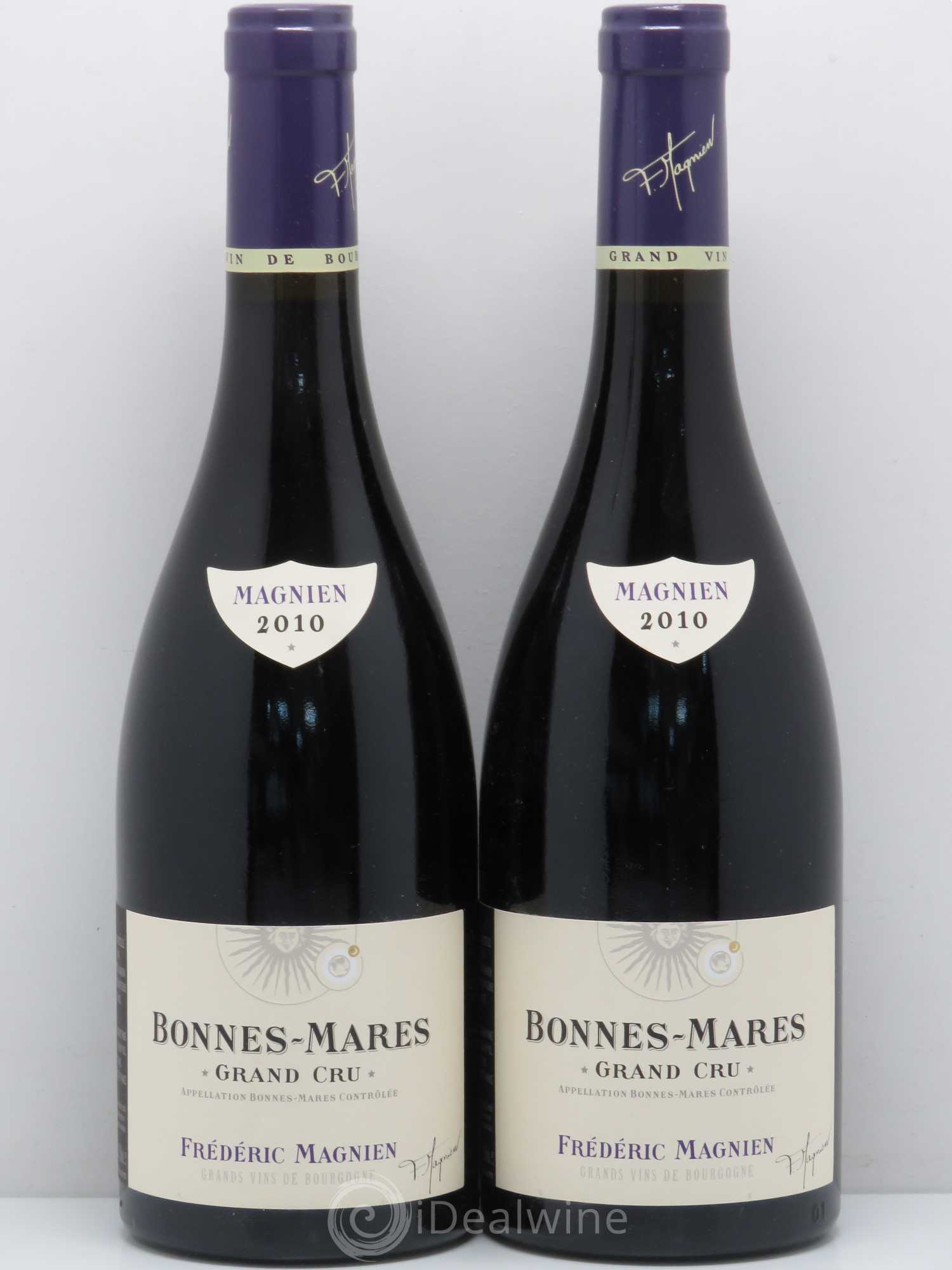 Bonnes-Mares Grand Cru Francois Magnien 2010 - Lot de 2 bouteilles - 0
