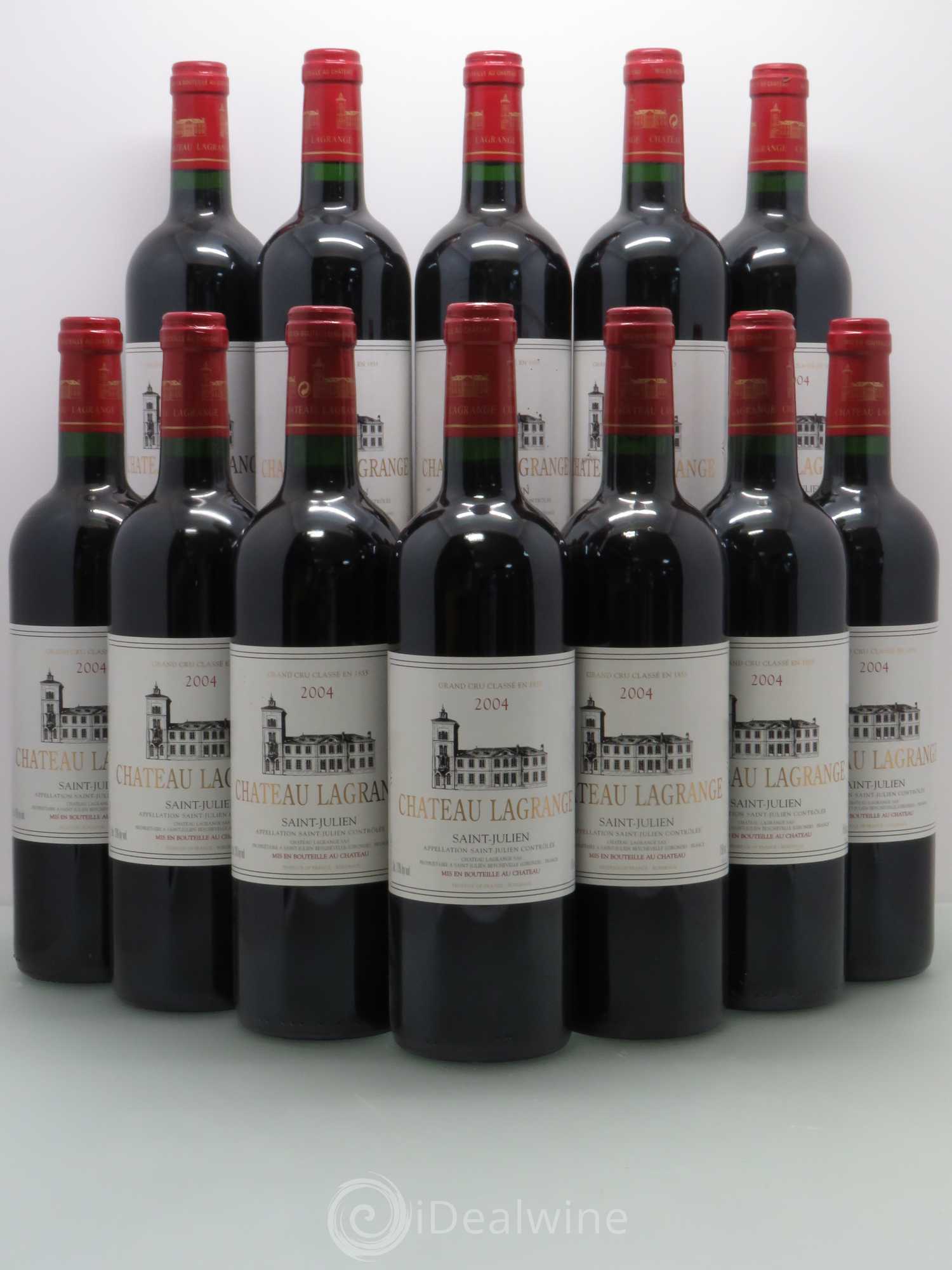 Château Lagrange 3ème Grand Cru Classé 2004 - Lot de 12 bouteilles - 0