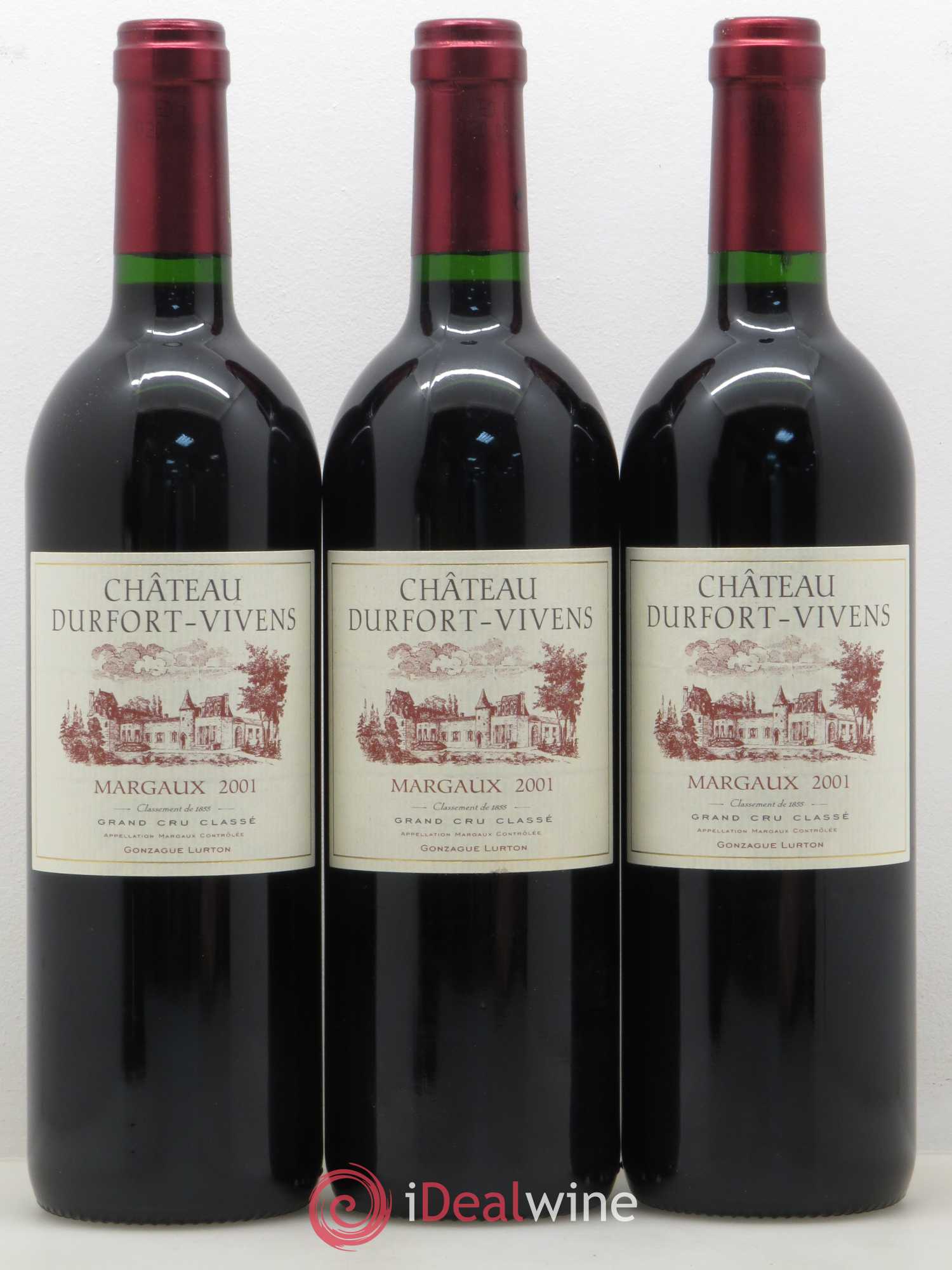 Château Durfort Vivens 2ème Grand Cru Classé 2001 - Lot de 12 bouteilles - 4