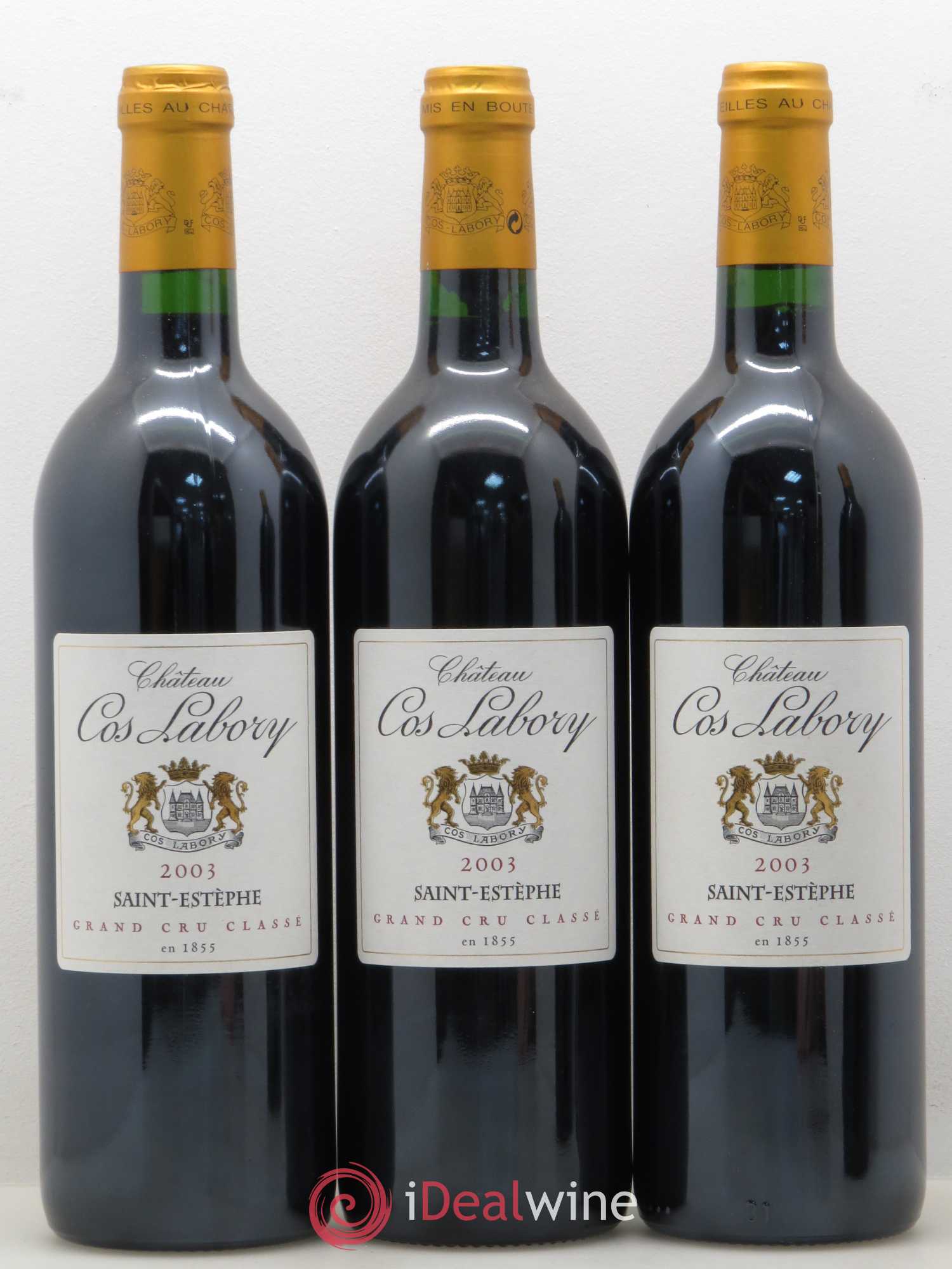 Château Cos Labory 5ème Grand Cru Classé 2003 - Lot de 12 bouteilles - 4