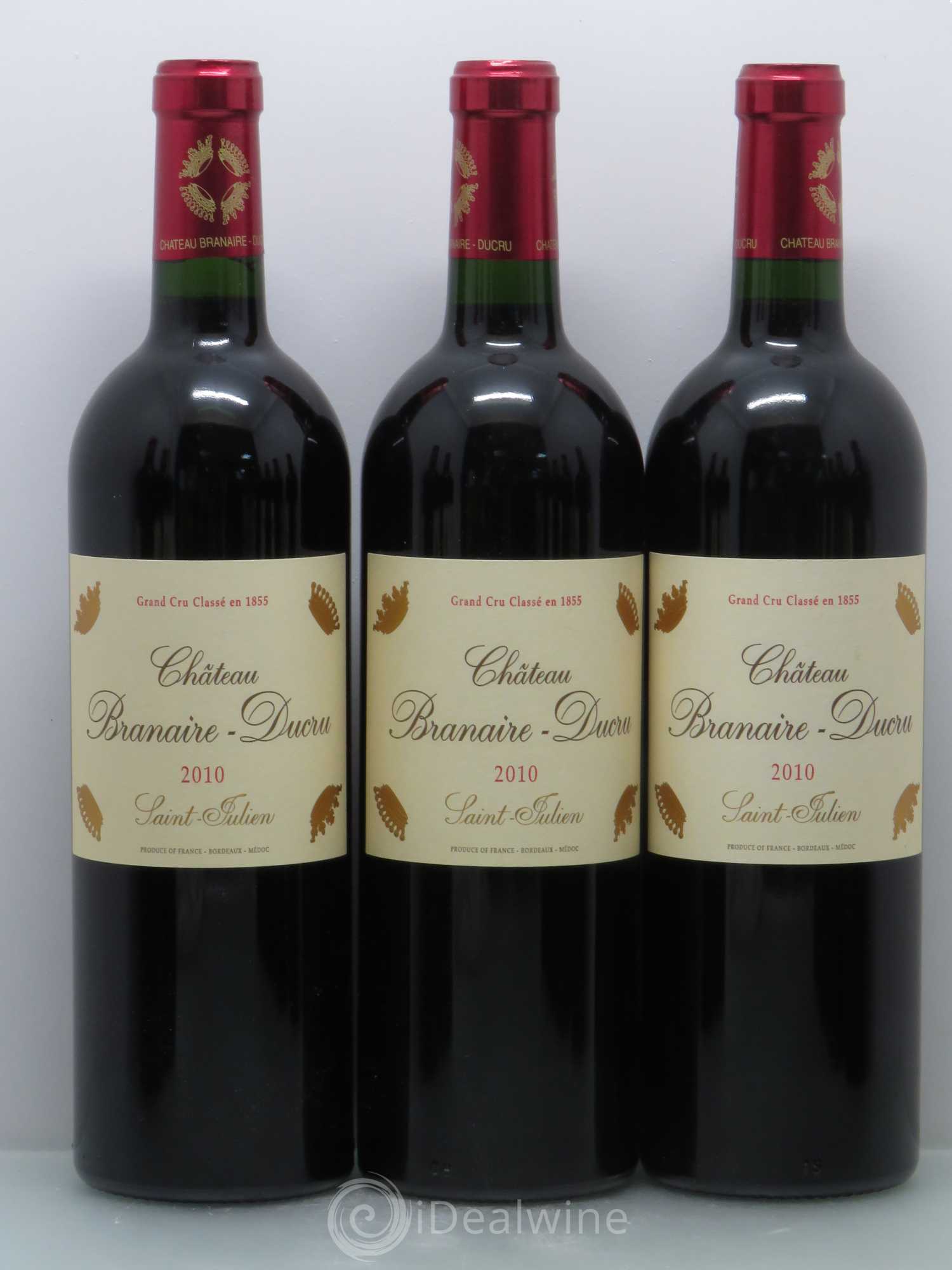 Château Branaire Ducru 4ème Grand Cru Classé 2010 - Lot de 12 bouteilles - 2