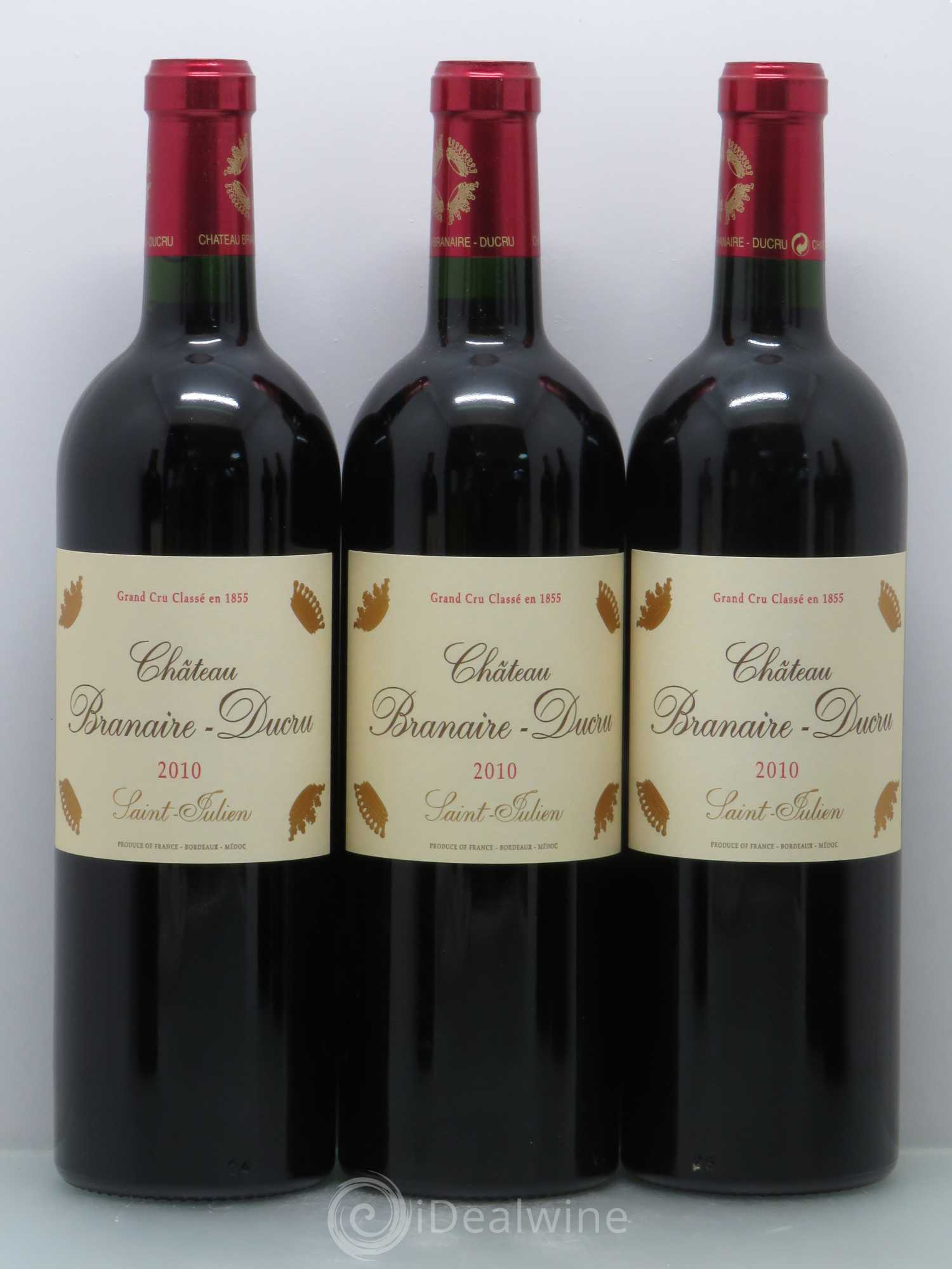 Château Branaire Ducru 4ème Grand Cru Classé 2010 - Lot de 12 bouteilles - 3