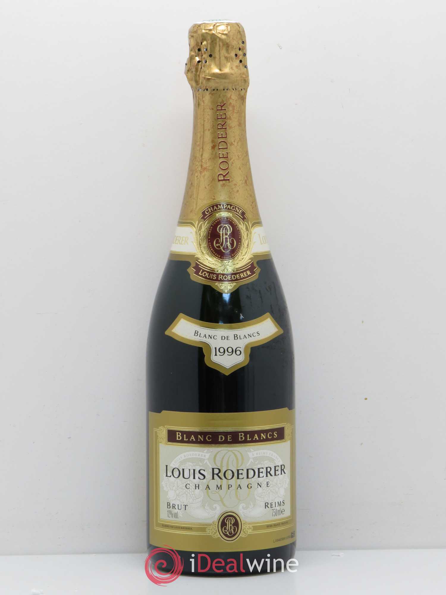 Millésimé Brut Louis Roederer 1996 - Lot de 1 bouteille - 0