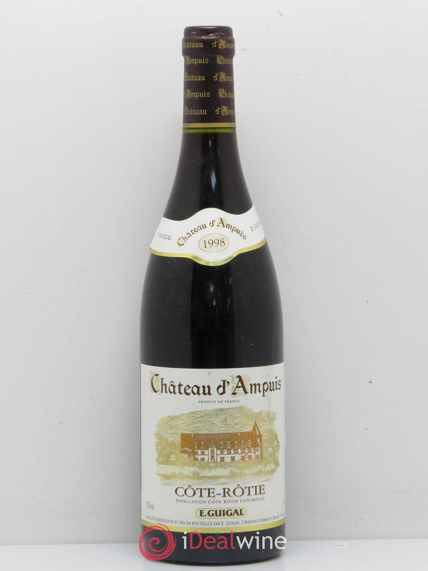 Côte-Rôtie Château d'Ampuis Guigal 1998 - Lot de 1 bouteille - 0